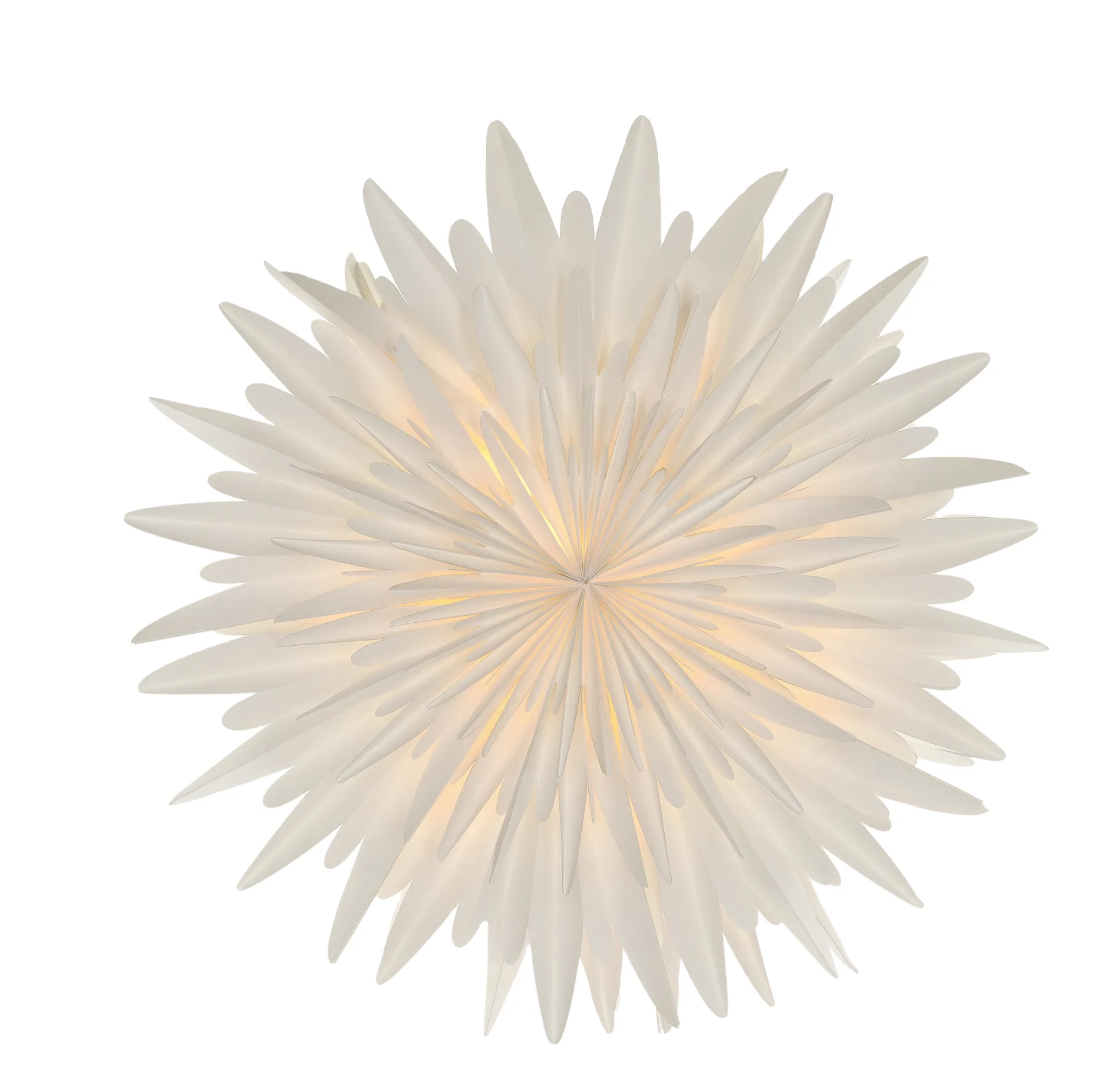 Scandi Living Luna adventsstjerne hvid 80 cm