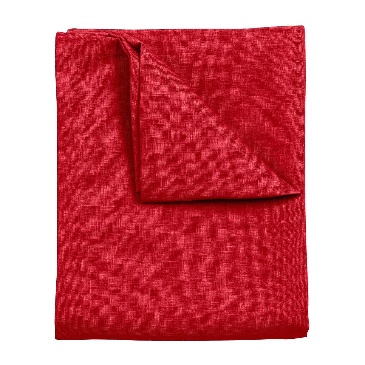 Scandi Living Nappe en lin Clean cm Red