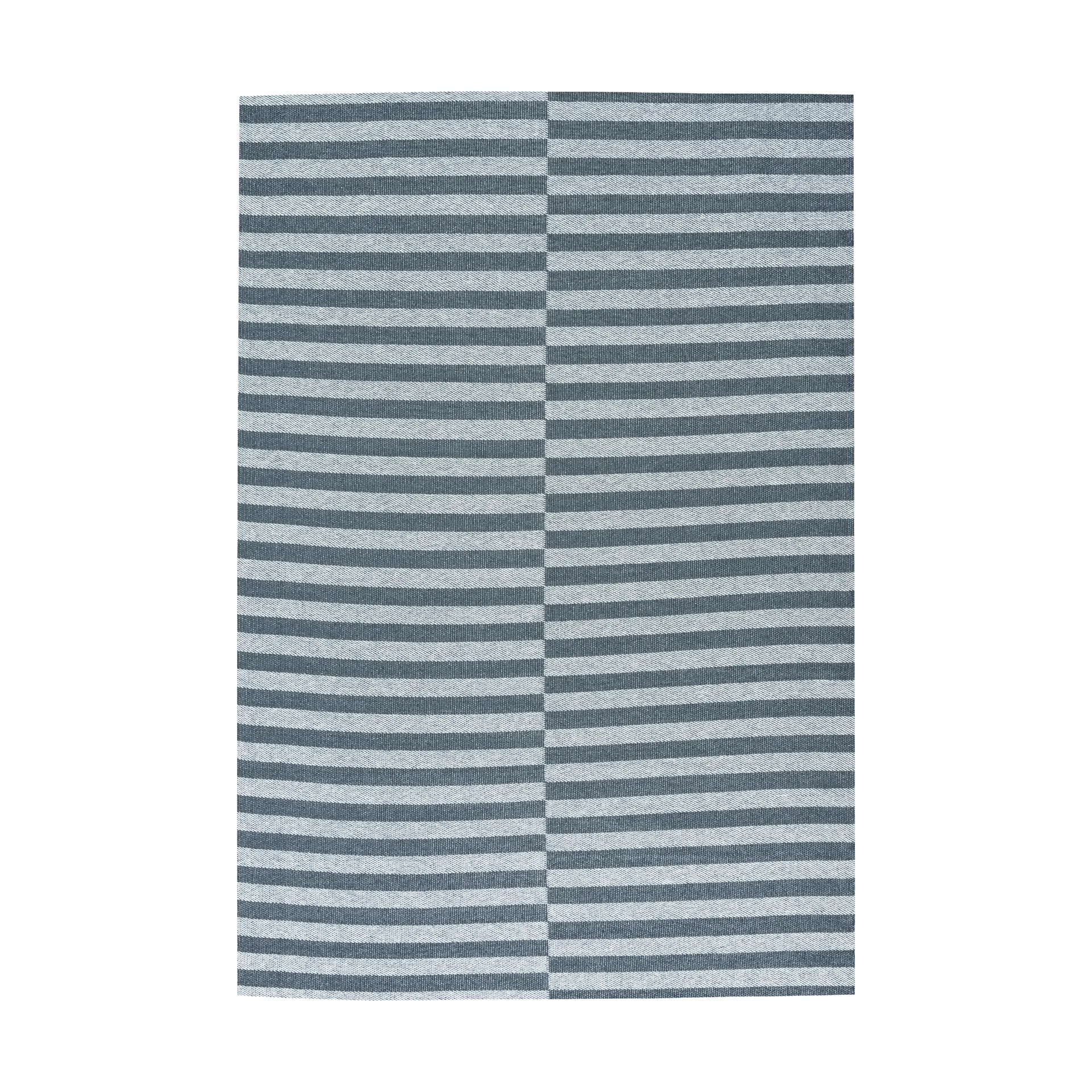 Scandi Living Path tæppe Ocean blue, 150x200 cm