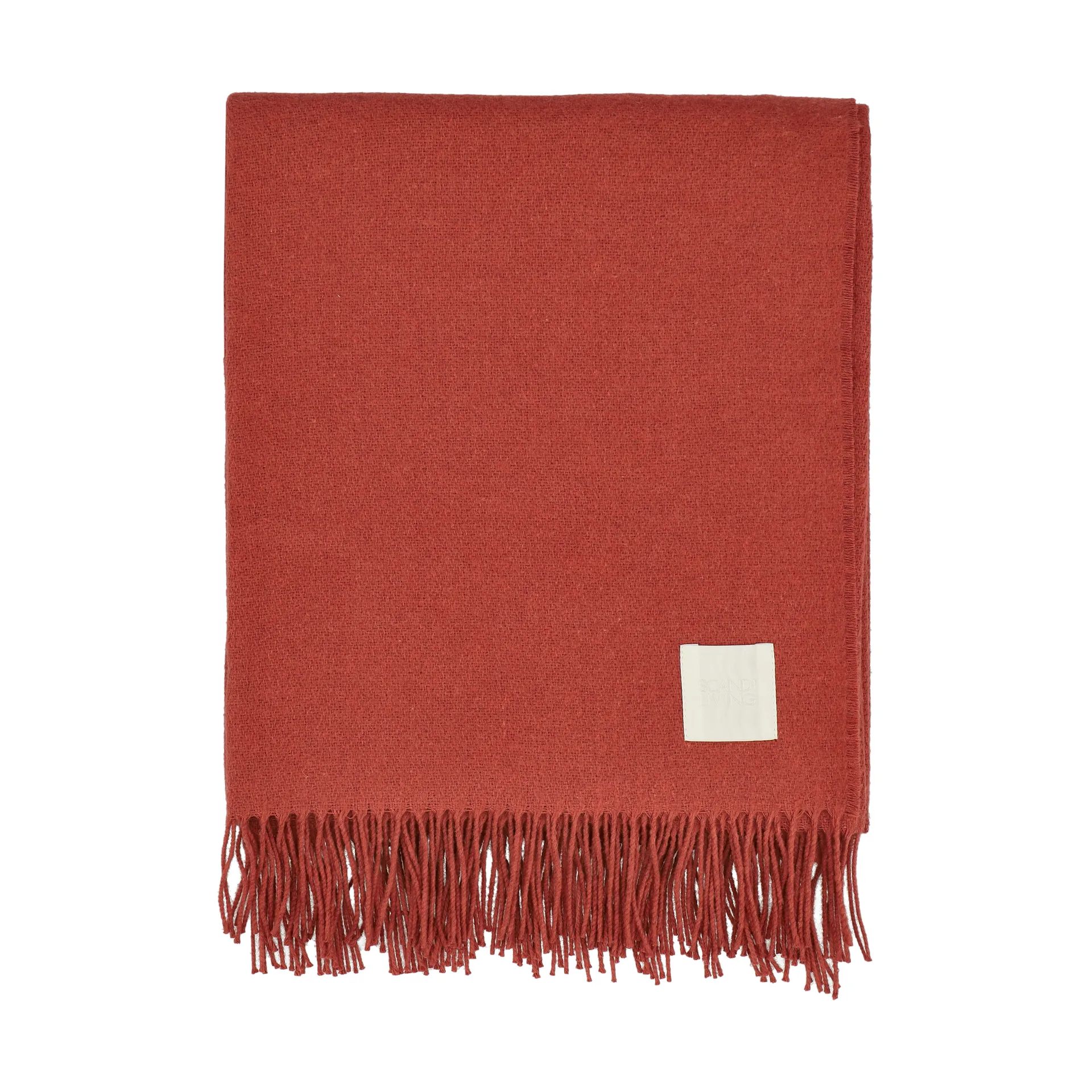 Scandi Living Plaid en coton Loom cm Rust