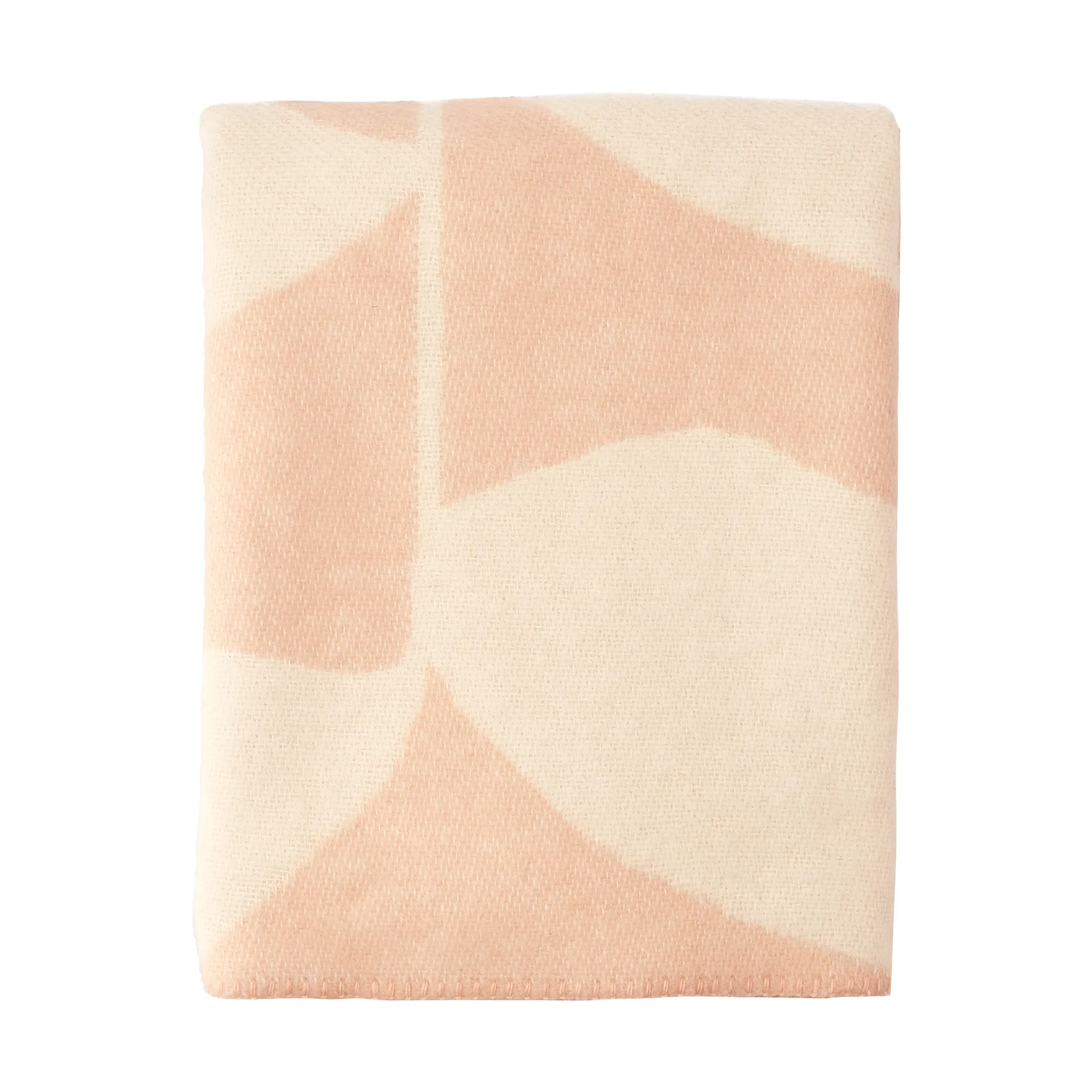 Scandi Living Plaid en laine Leaf cm Peach