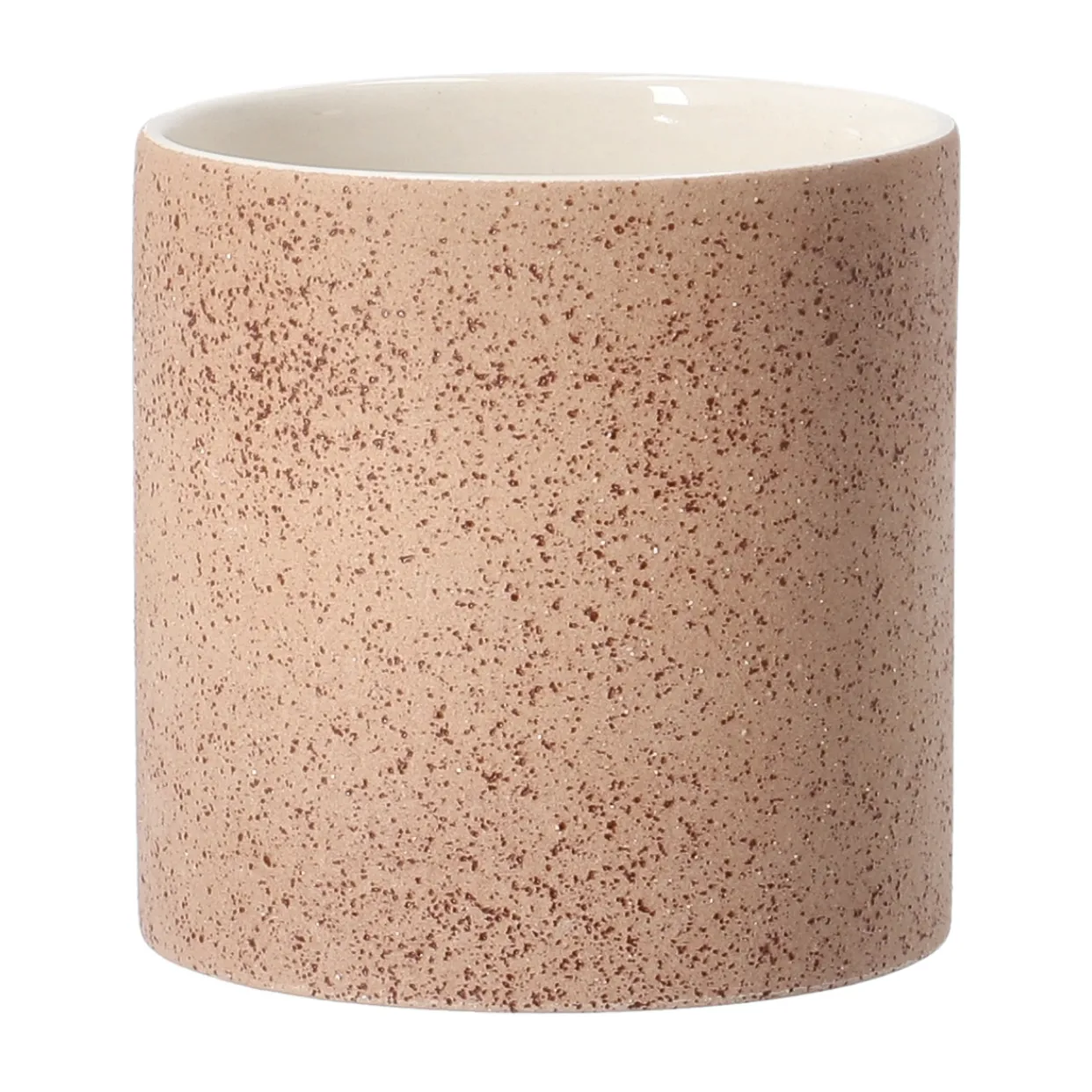 Scandi Living Pot de fleur Speckled Ø Rouille