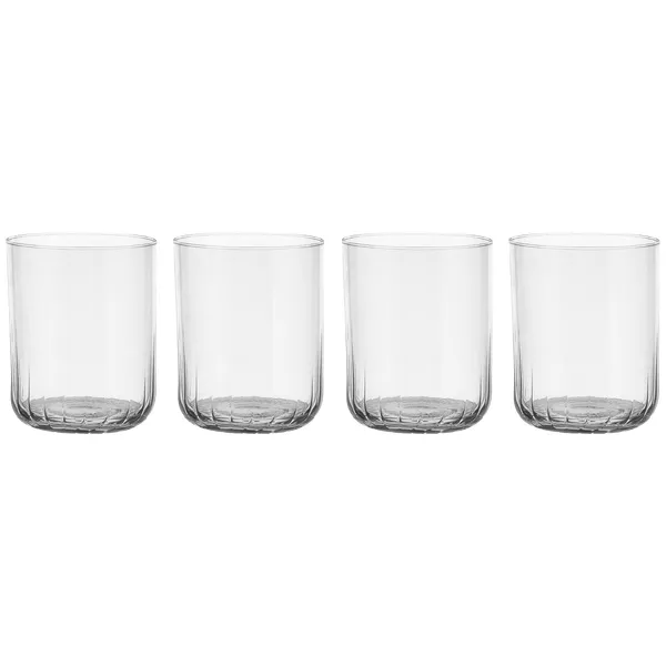 Pristine tumbler glas 37 cl 4-pack, Klar