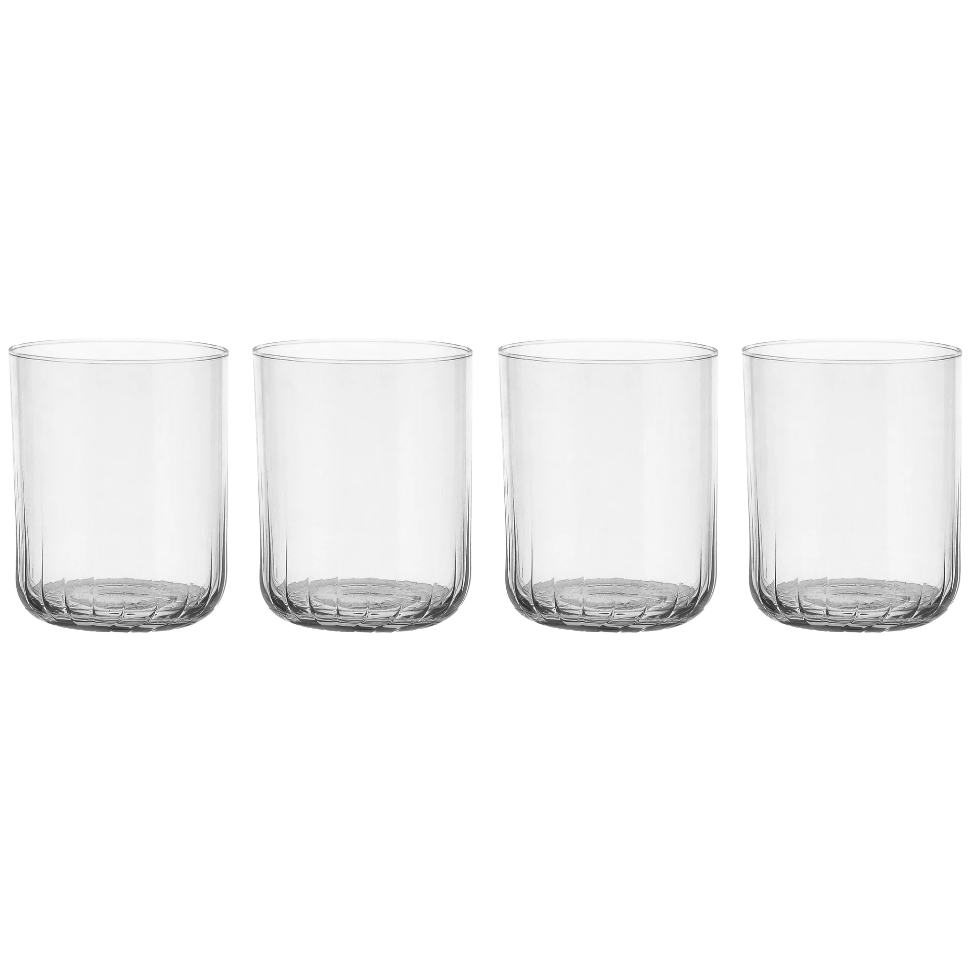 Scandi Living Pristine tumbler glas 37 cl 4-pak Klar