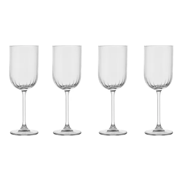Pristine vitvinsglas 32 cl 4-pack, Klar