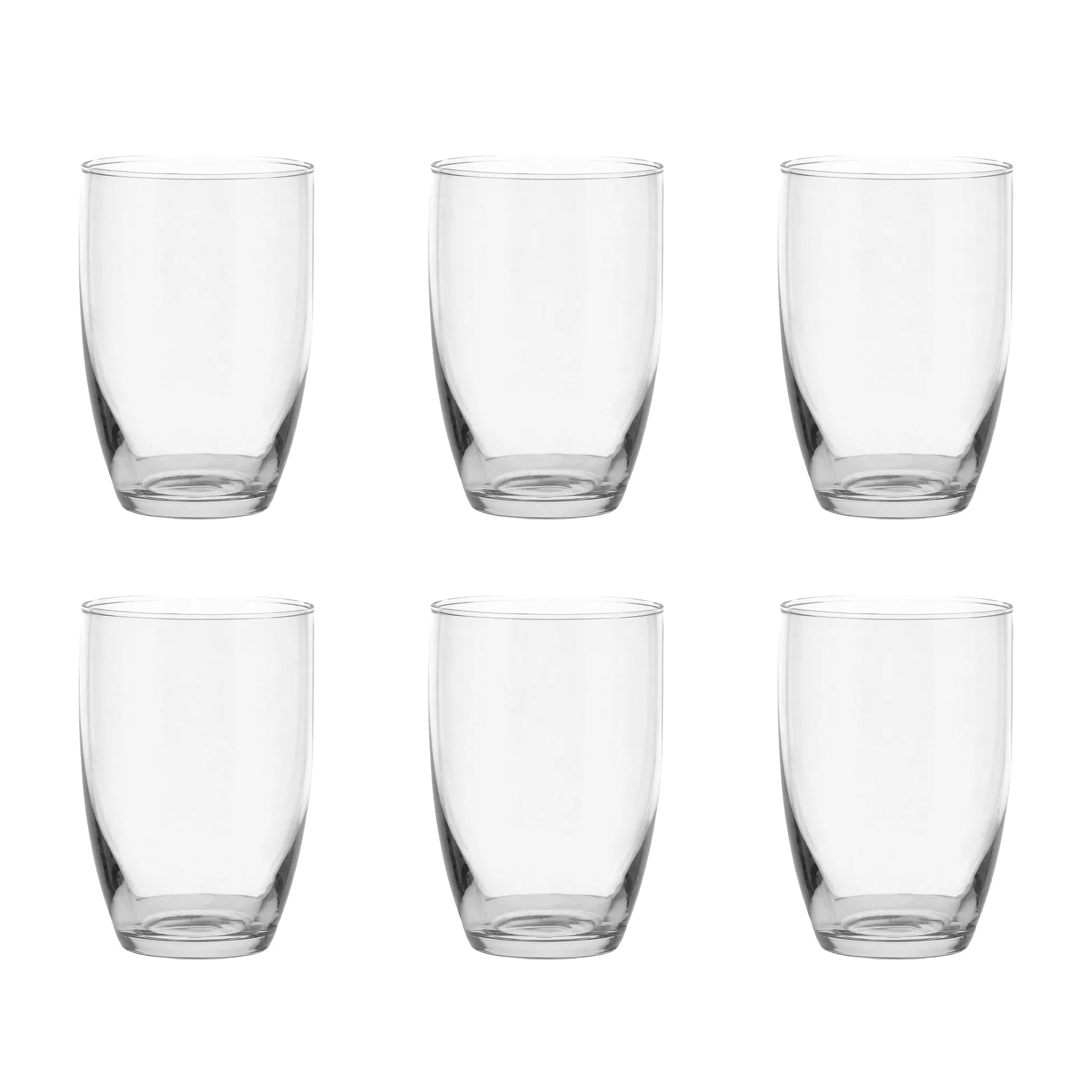 Scandi Living Pure drikkeglas 35 cl 6-pak Klar