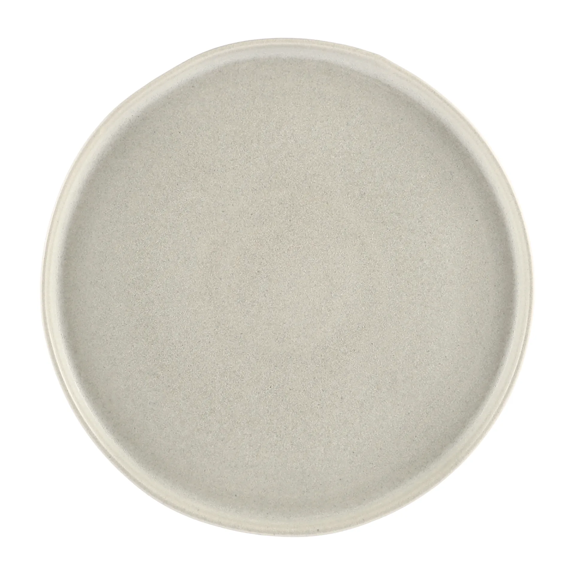 Scandi Living Sandsbro mattallrik Ljusgr&aring;, &Oslash;26 cm