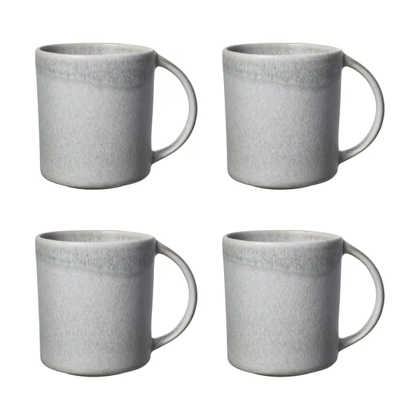 Sandsbro mugg ljusgrå, 30 cl, 4-pack