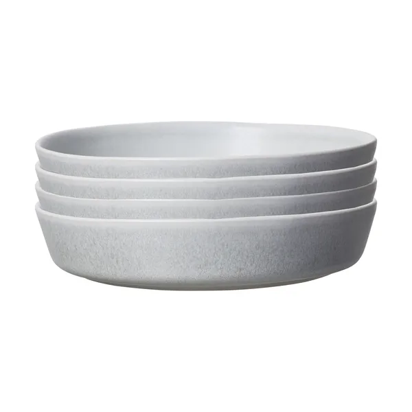 Sandsbro pastatallrik ljusgrå, Ø23 cm, 4-pack