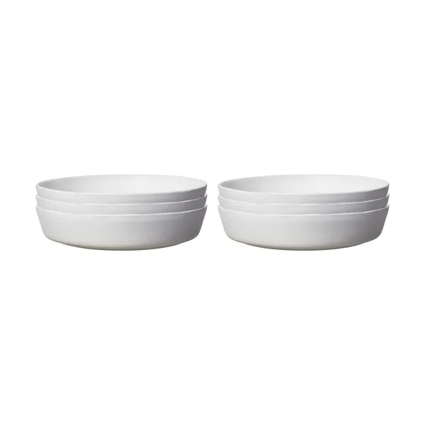 Sandsbro pastatallrik offwhite, Ø23 cm, 6-pack