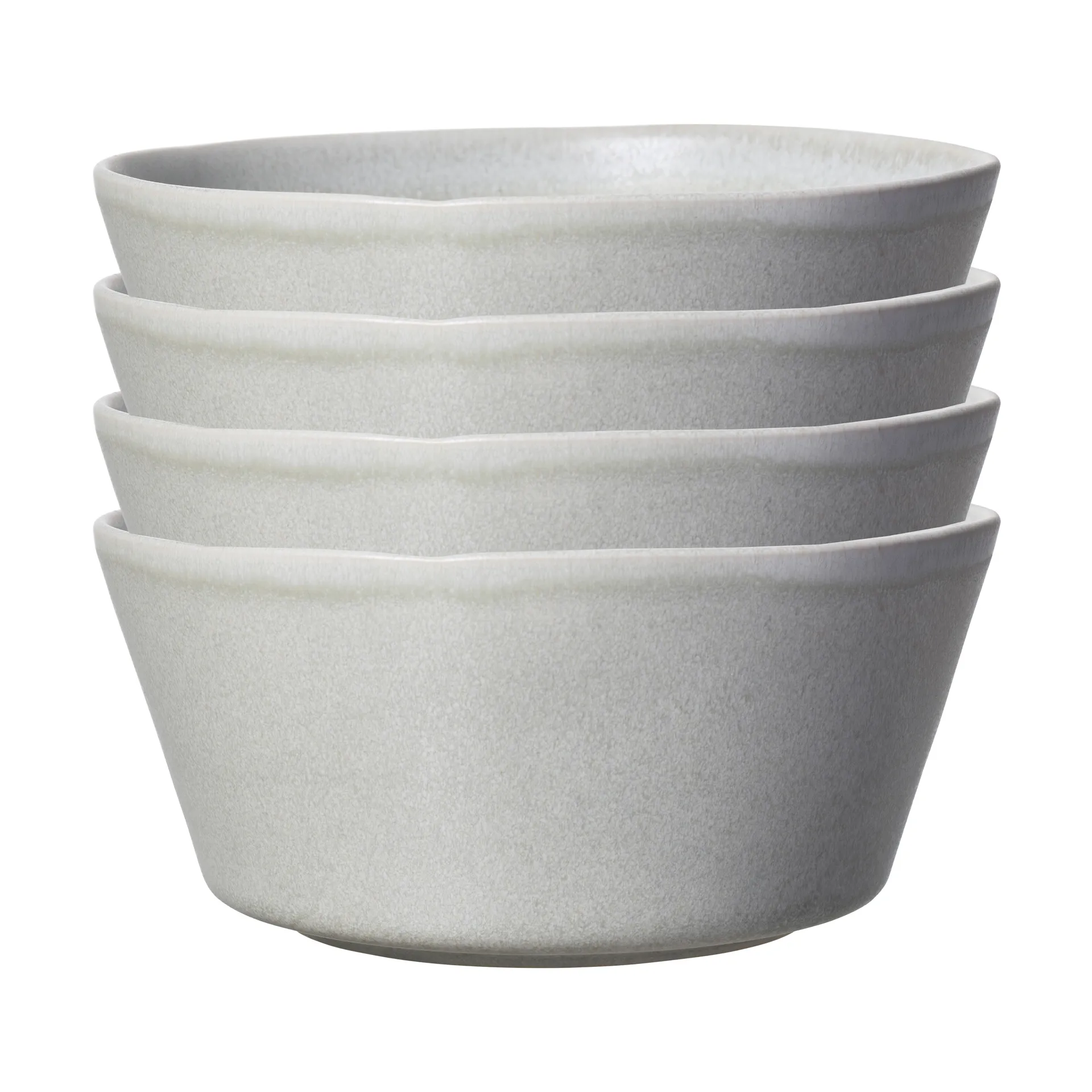 Scandi Living Sandsbro skål lysegrå, Ø15 cm, 4-pak