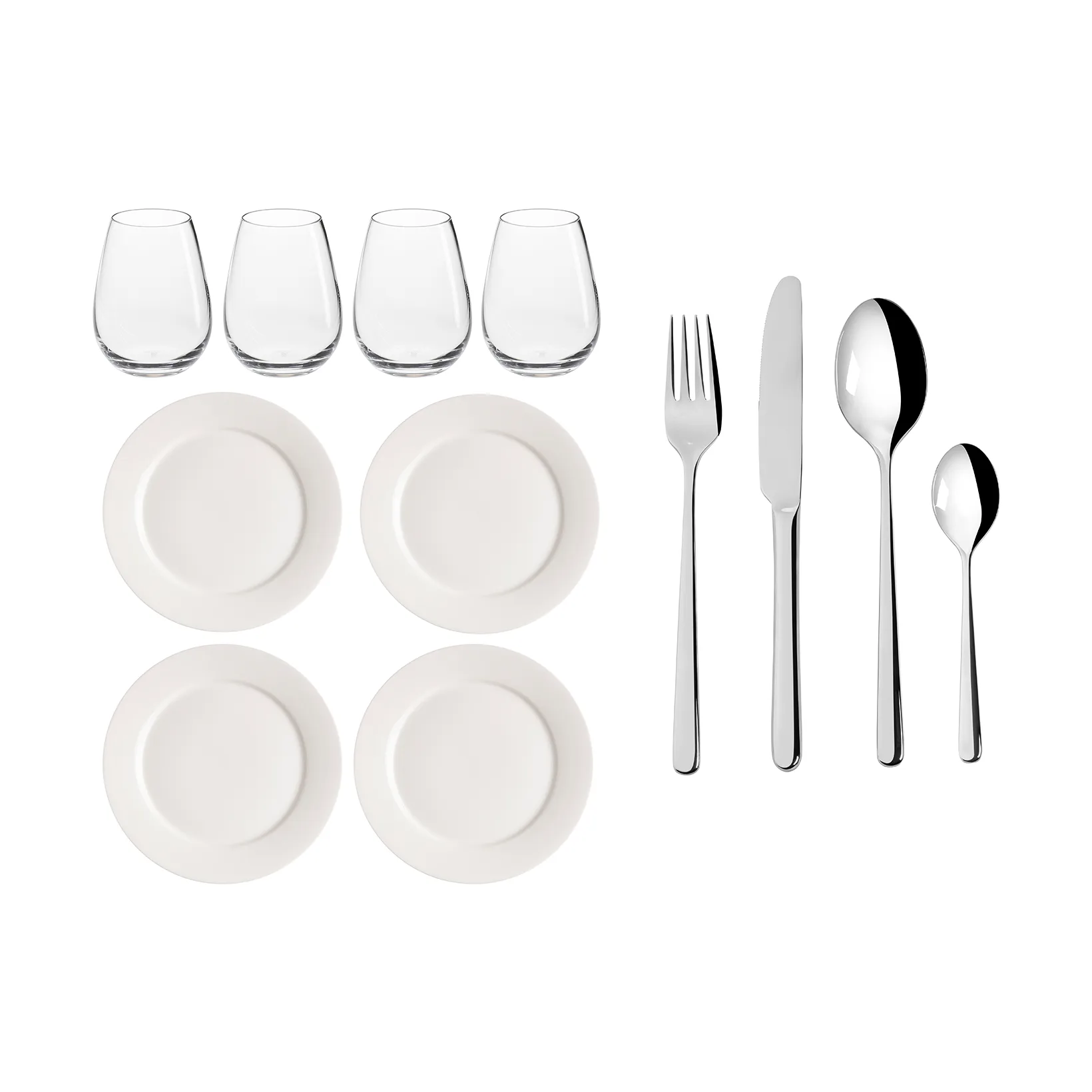 Scandi Living Scandi Living middagsstartsett 32 deler