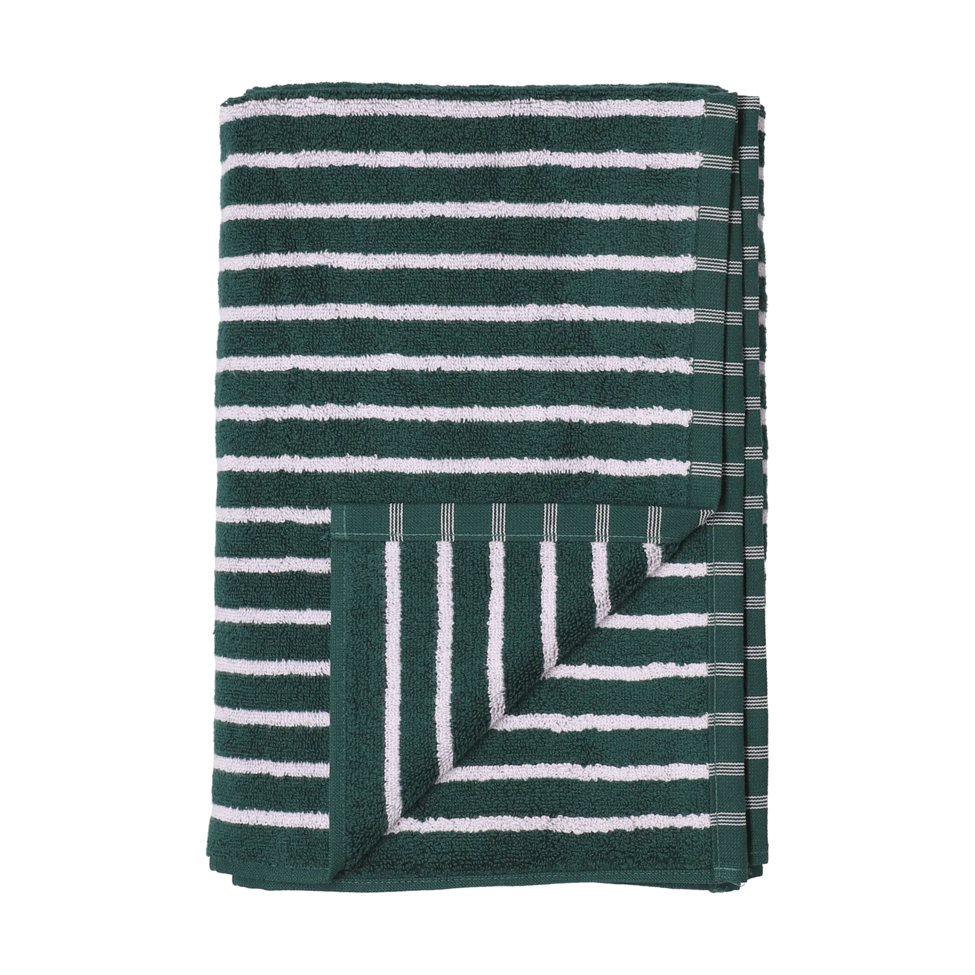 Scandi Living Serviette de bain Drift cm Vert-violet