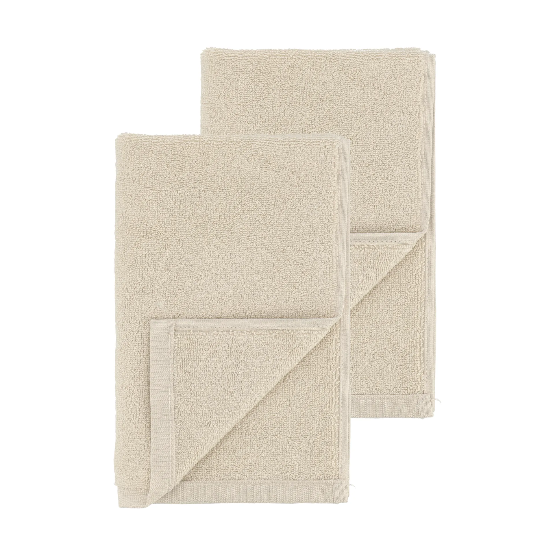 Scandi Living Serviettes de bain Drift cm lot de 2 Blanc