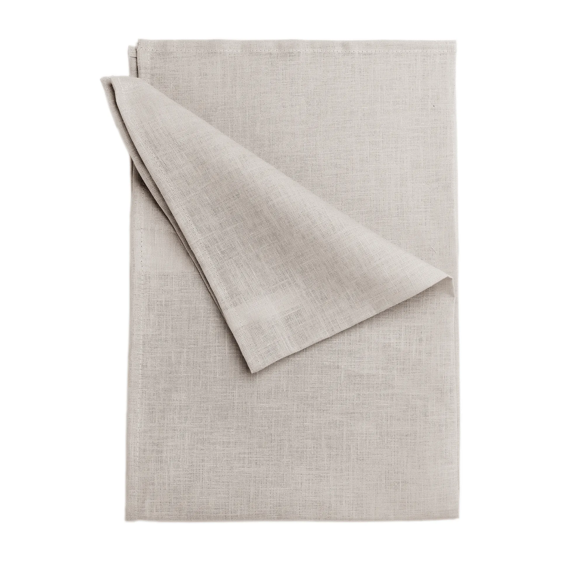 Scandi Living Serviettes de cuisine Clean cm lot de 2 Greige