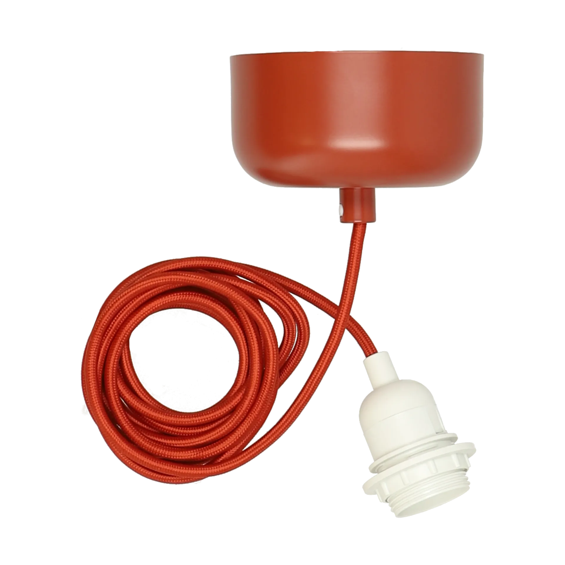 Scandi Living Suspension de plafond avec câble de Rouge