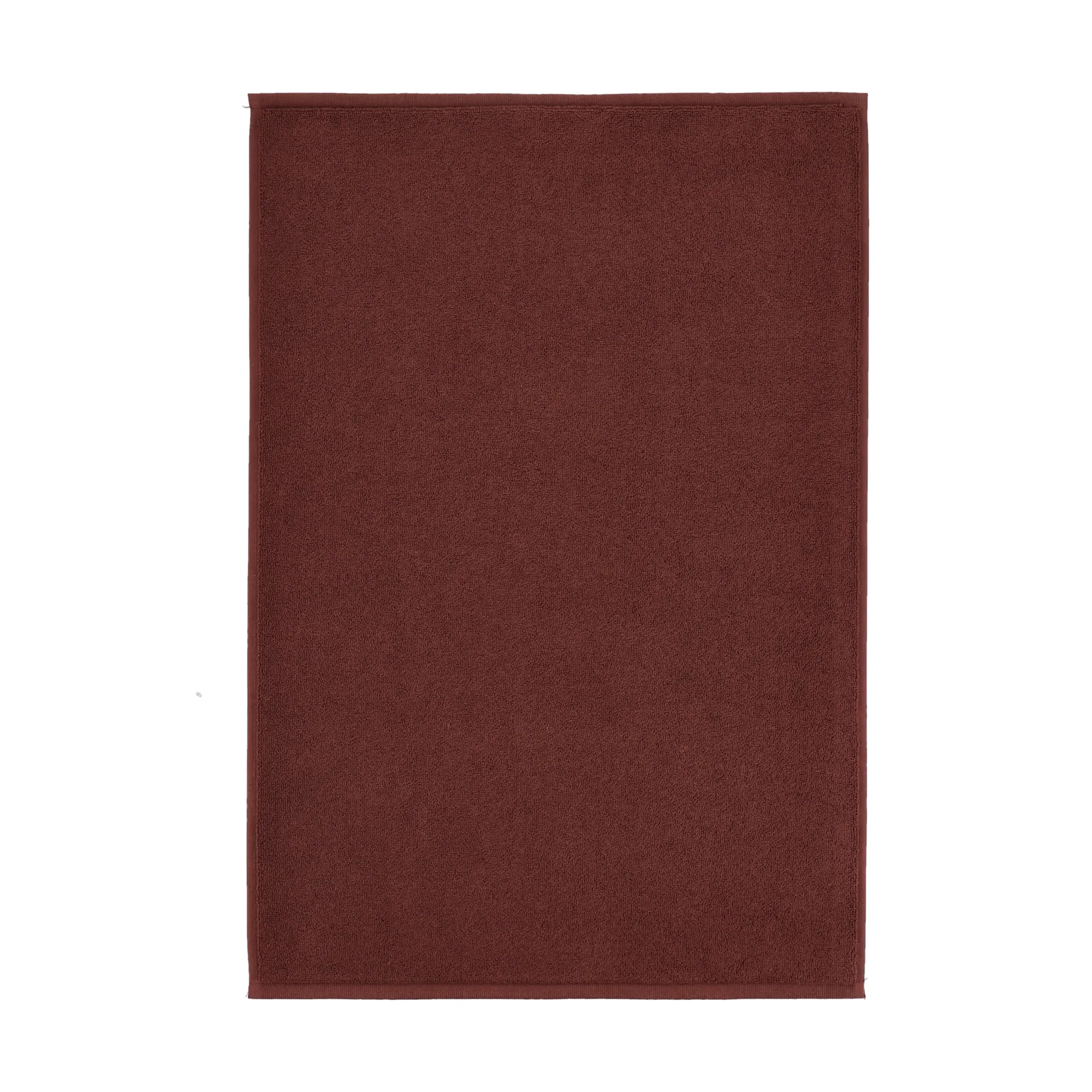 Scandi Living Tapis de bain Drift cm Rouge