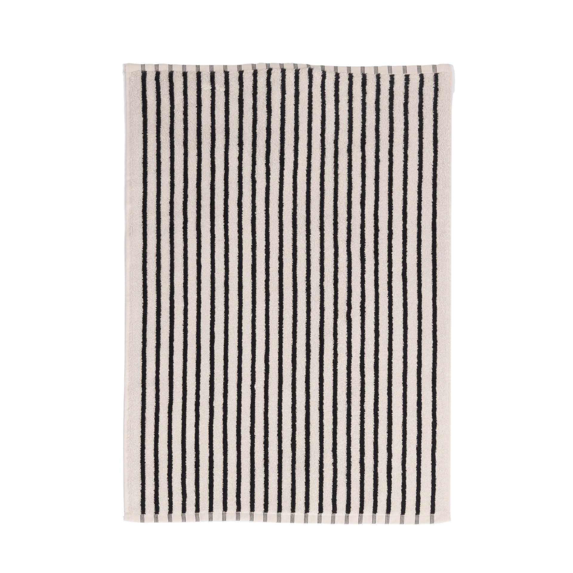 Scandi Living Tapis de bain Drift cm Blanc-noir
