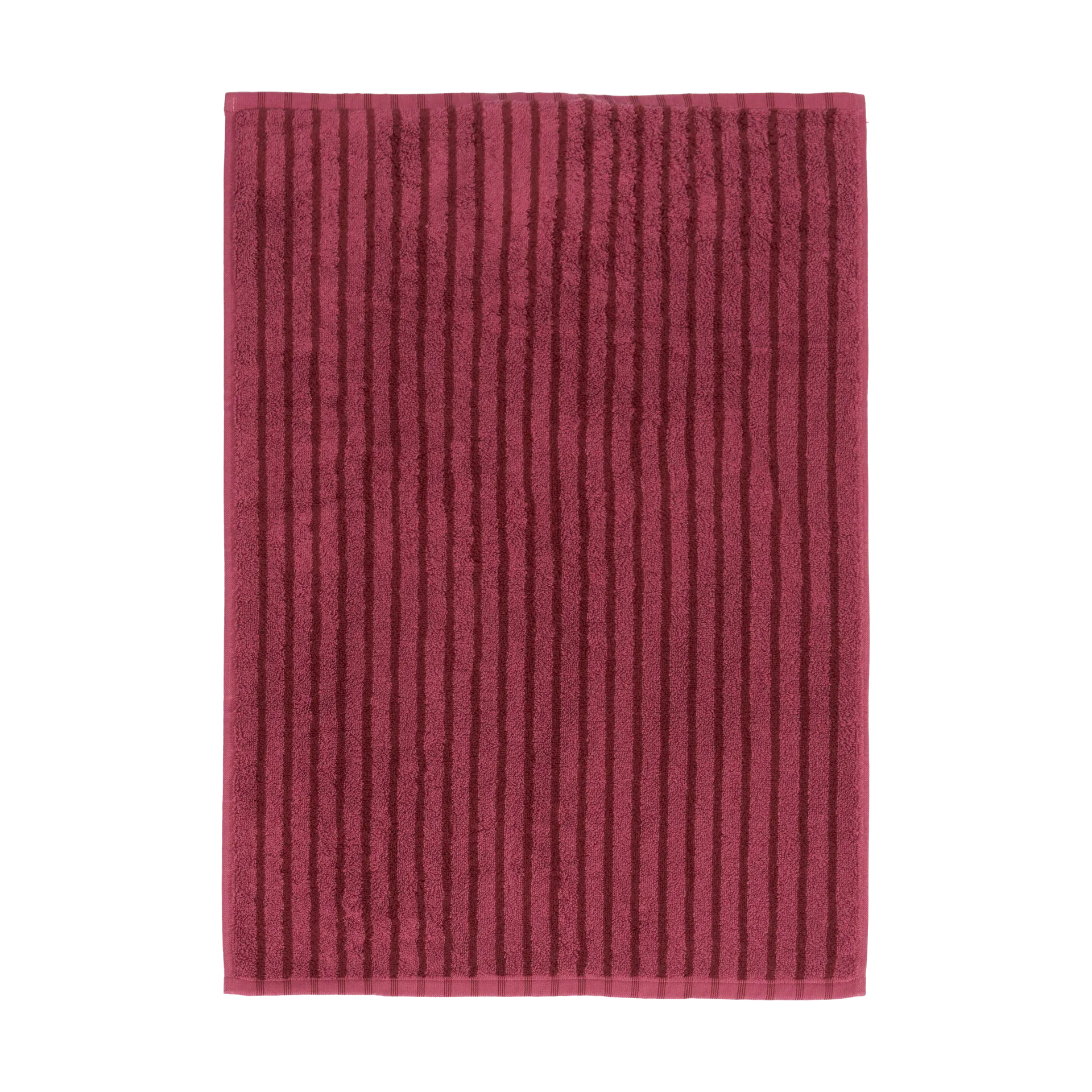 Scandi Living Tapis de bain Drift cm Rose-rouge