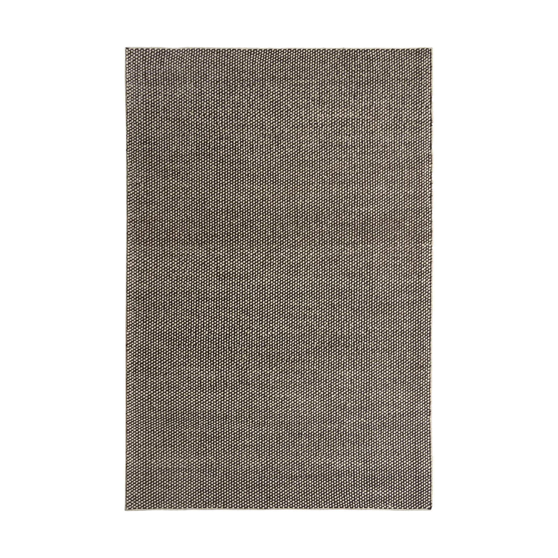 Scandi Living Tapis en laine Hill Blanc-marron, cm