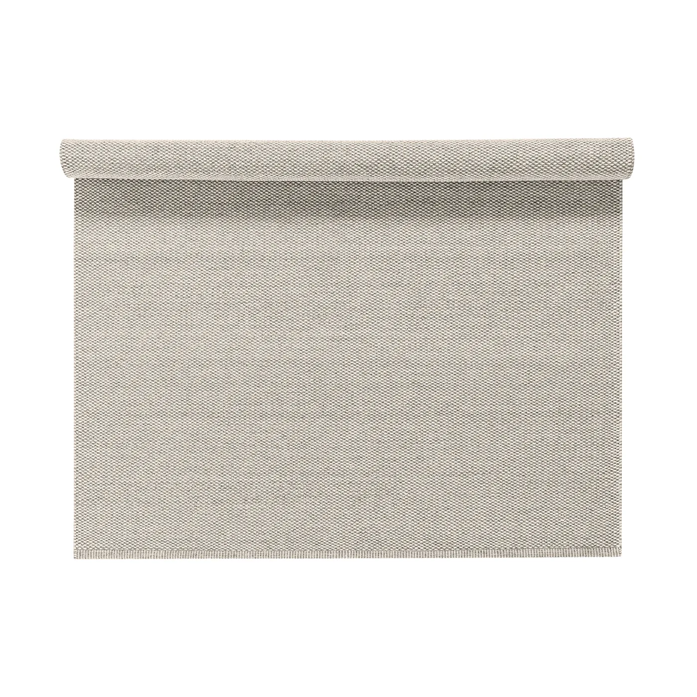 Scandi Living Tapis en laine Lea blanc nature cm — vue 5