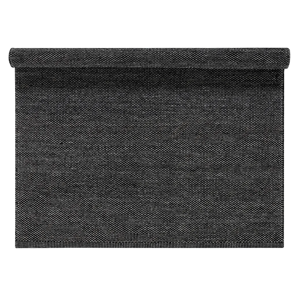 Scandi Living Tapis en laine Lea noir cm — vue 3