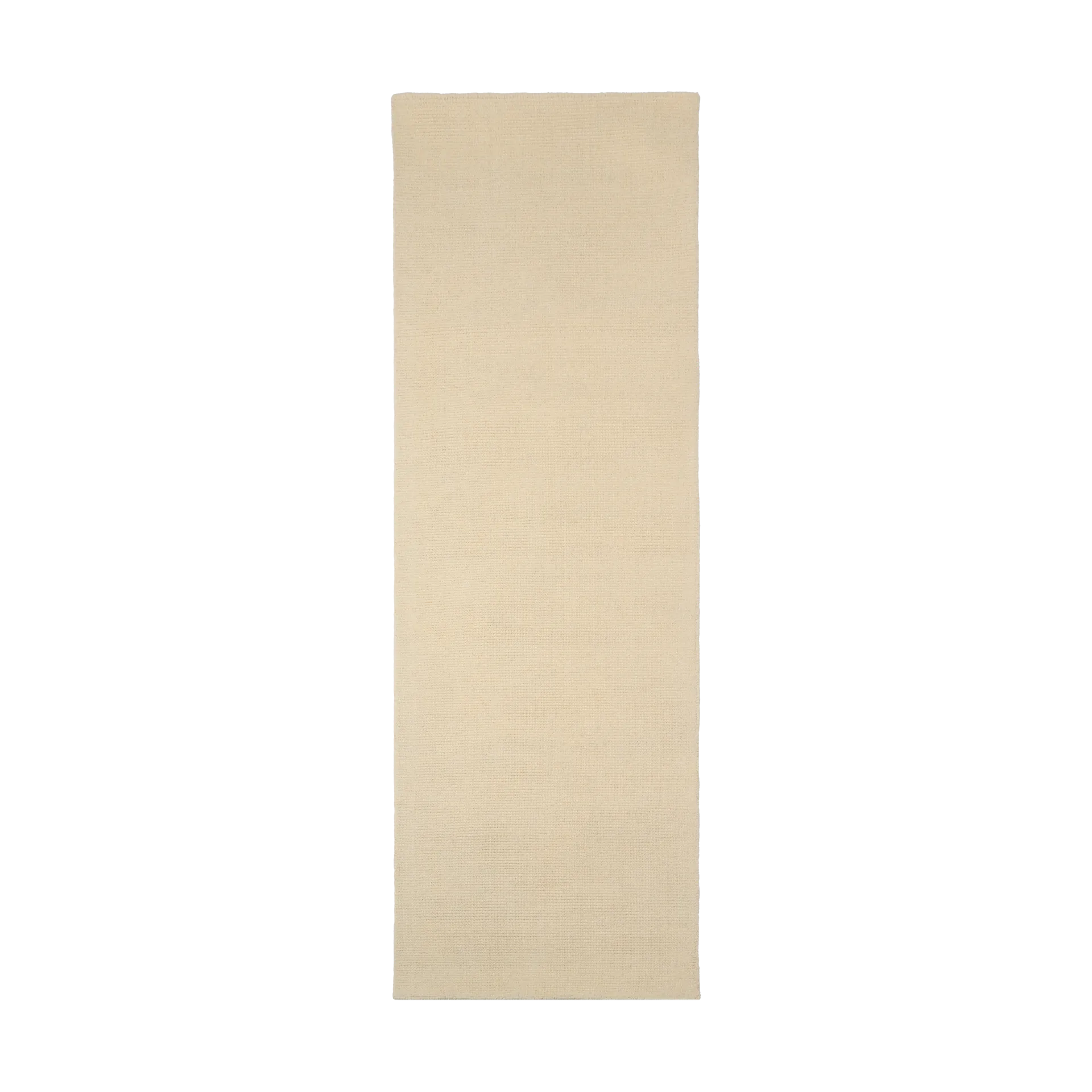 Scandi Living Tapis en laine Terrain blanc nature cm