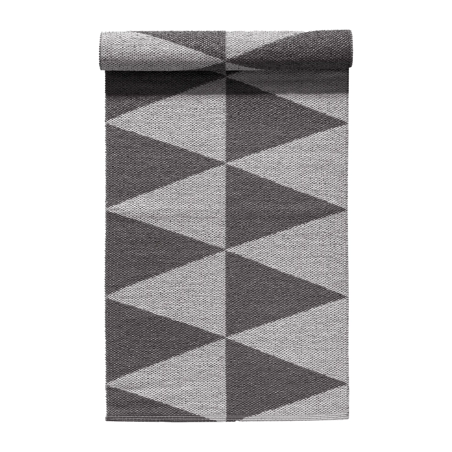 Scandi Living Tapis en plastique Rime gris cm
