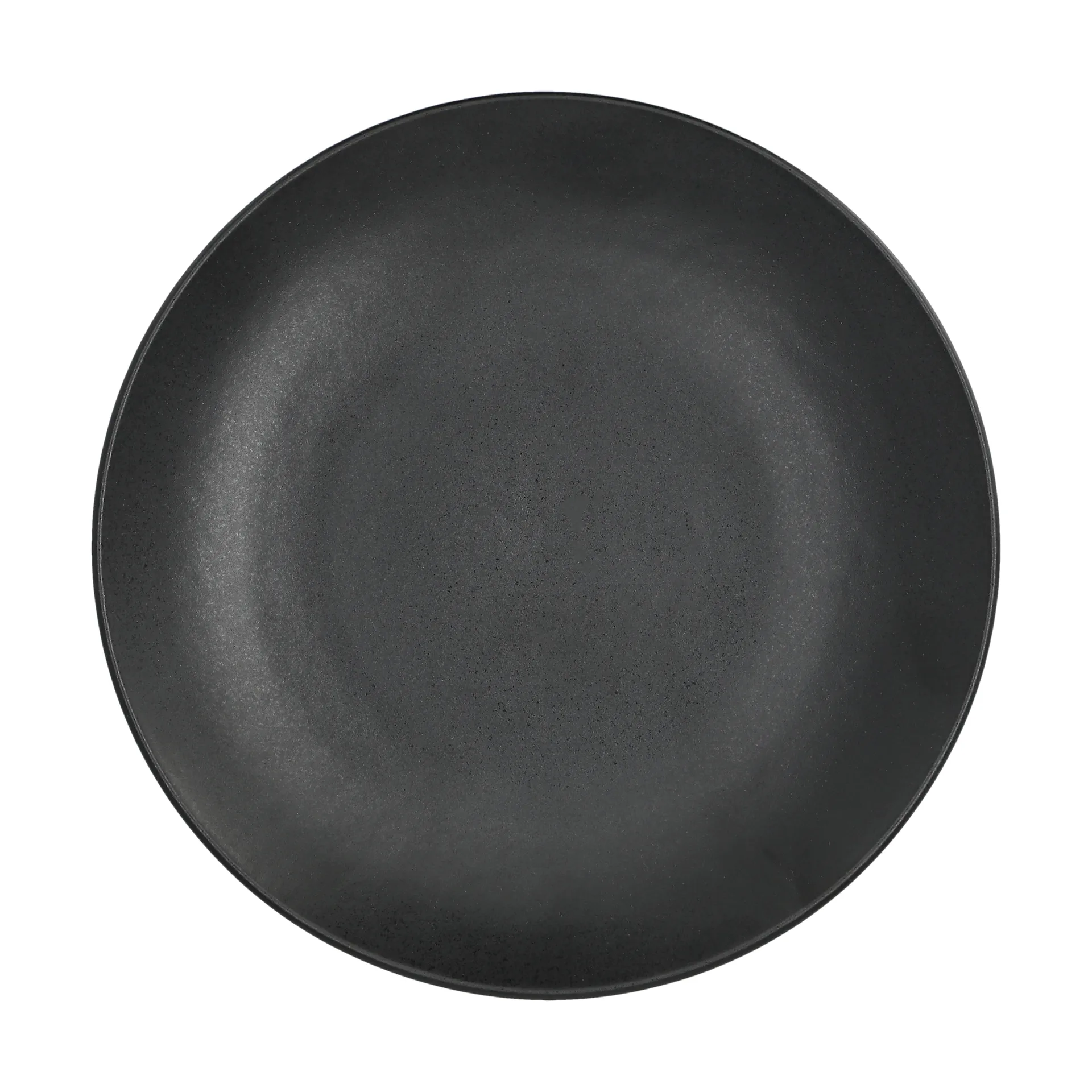 Scandi Living Terra assiett Svart stengods, &Oslash;22 cm