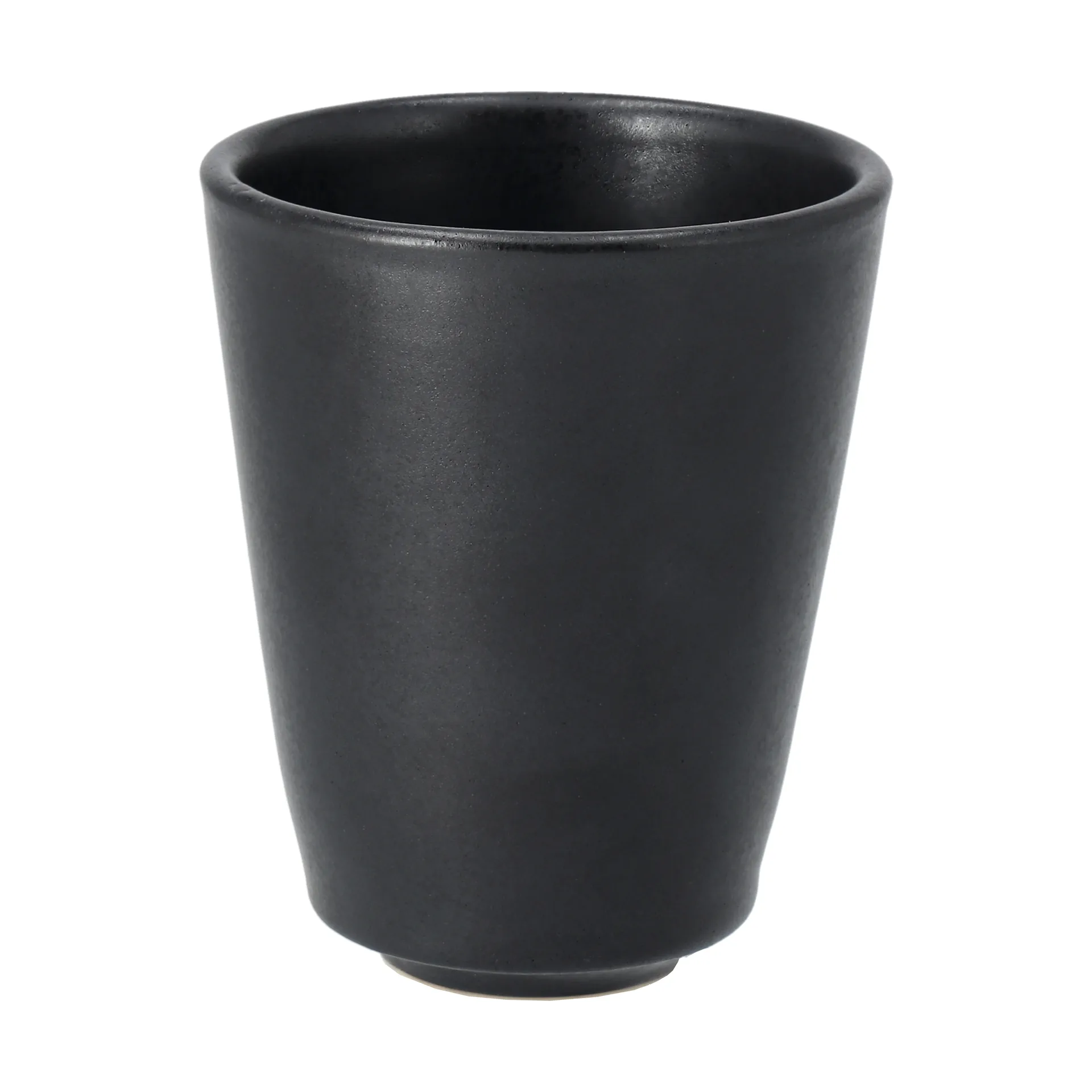 Scandi Living Terra cappuccinokopp Svart stengods, 14,5 cl