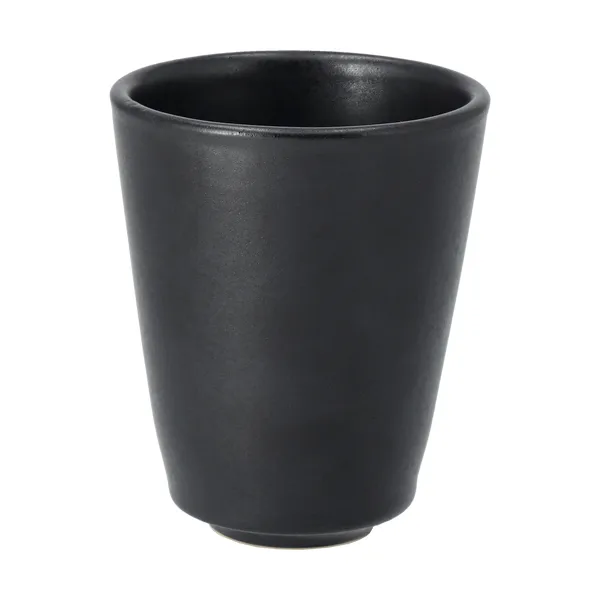 Terra cappuccinokopp, Svart stengods, 14,5 cl