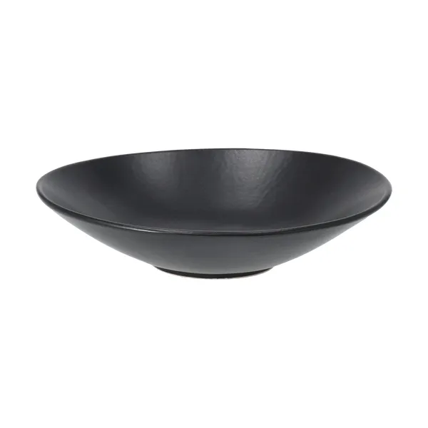 Terra pastatallrik, Svart stengods, Ø22,5 cm