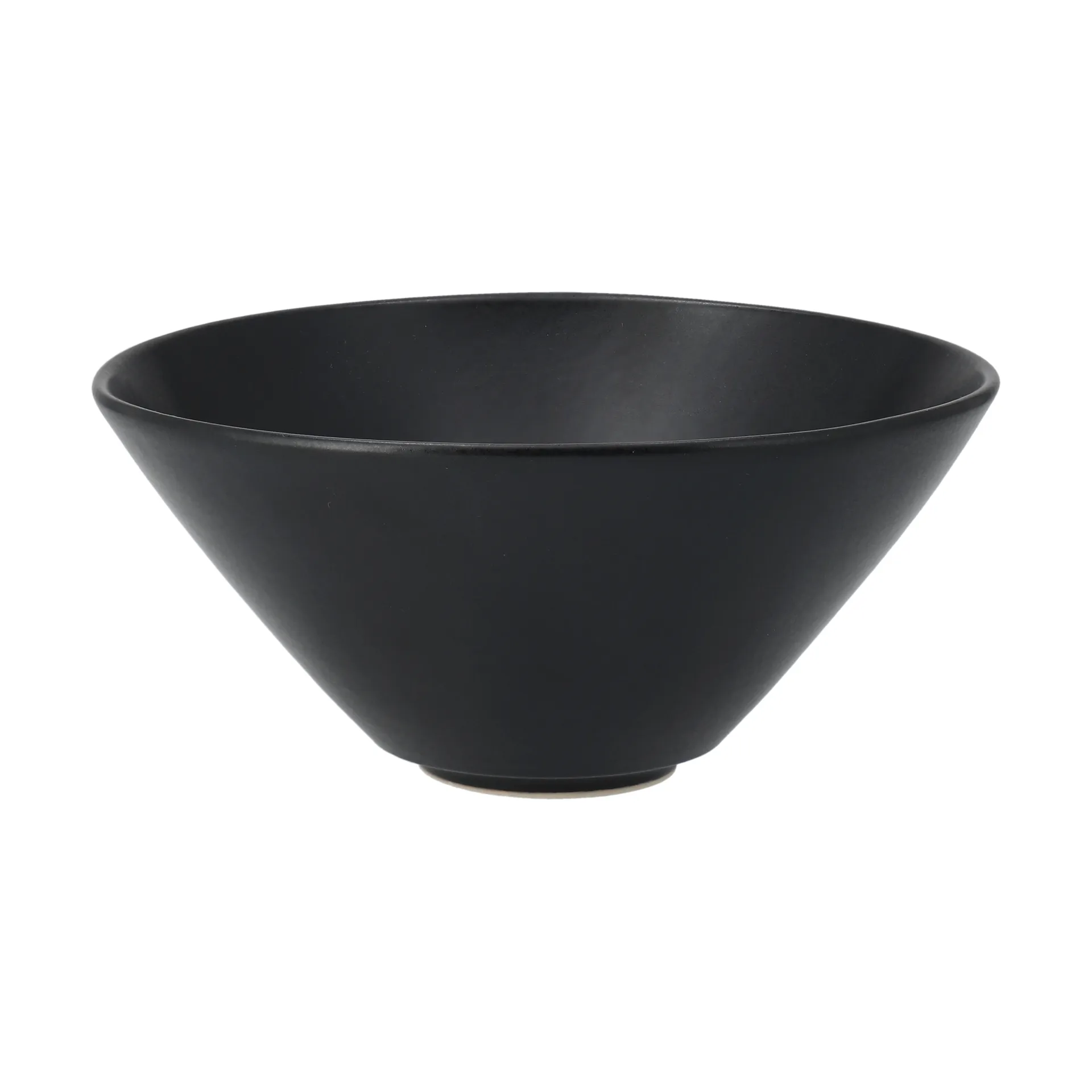 Scandi Living Terra ramenskål Sort stentøj, Ø20 cm