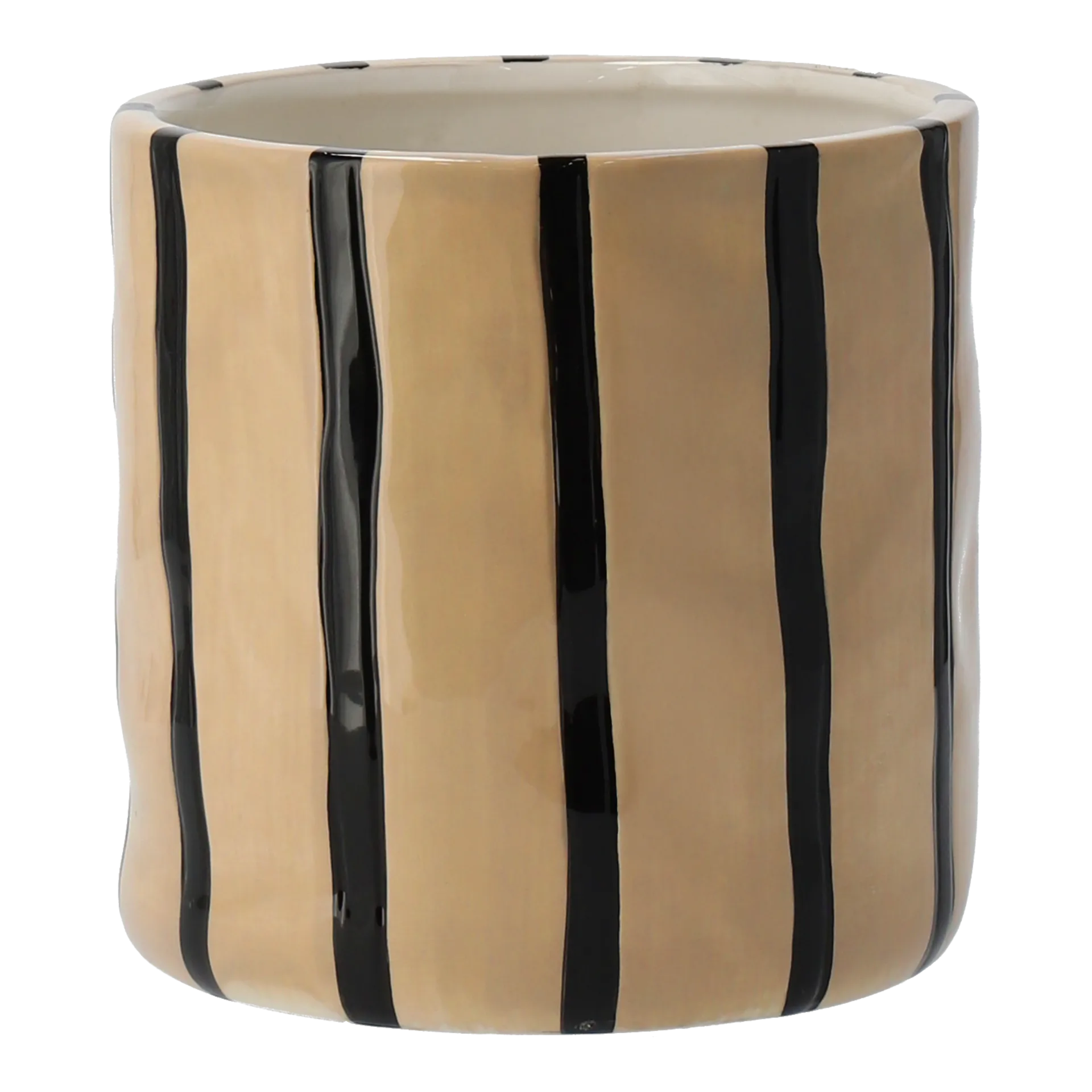 Scandi Living Thirve krukke Ø20 cm Beige-sort