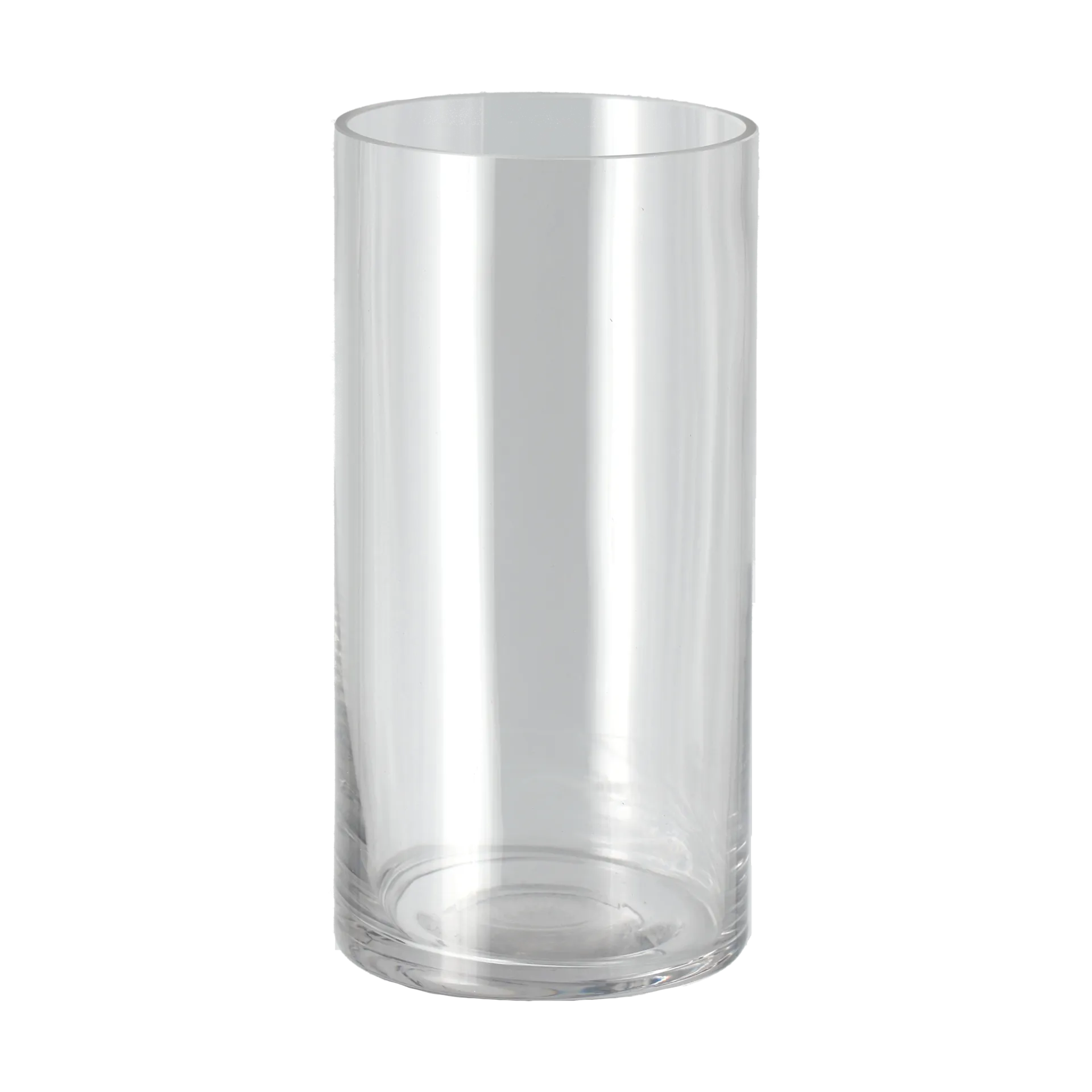 Scandi Living Vase Cylinder Ø10x20 cm Transparent