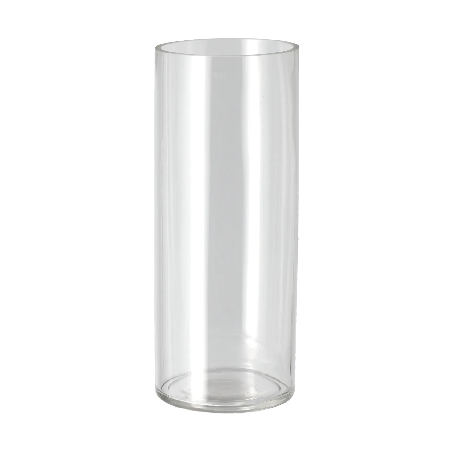 Scandi Living Vase Cylinder Ø10x25 cm Transparent