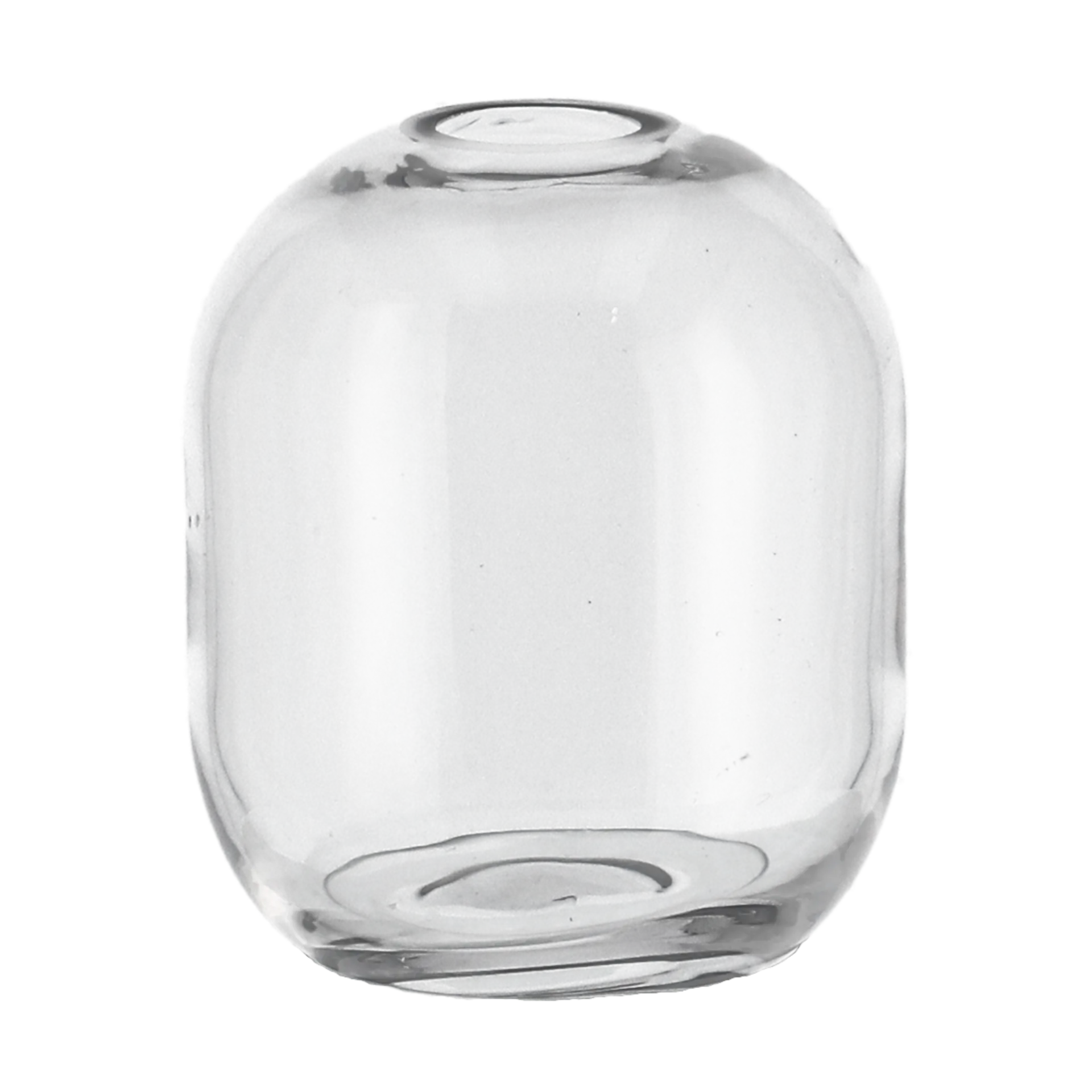 Scandi Living Vase Dew Ø6,5x10 cm Transparent