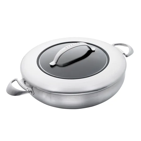 Scanpan CTX serveringspanna med lock, Ø32 cm