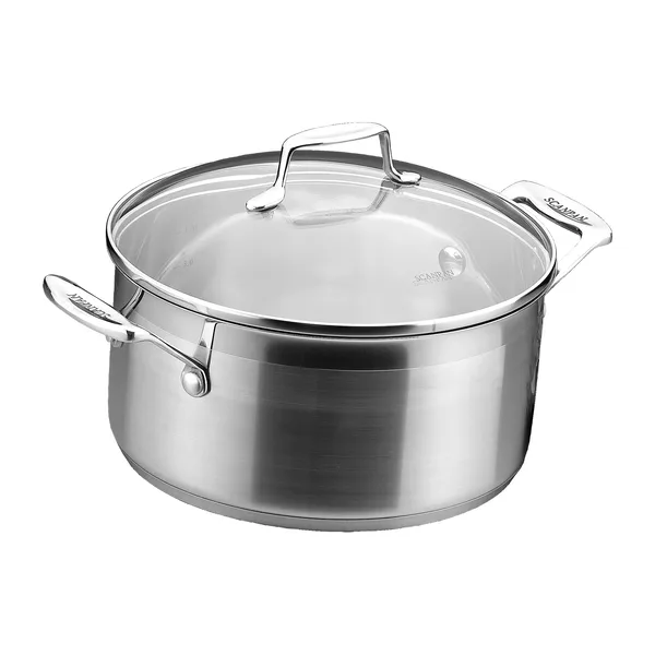 Scanpan Impact gryta med lock 3,2 L, Rostfritt stål