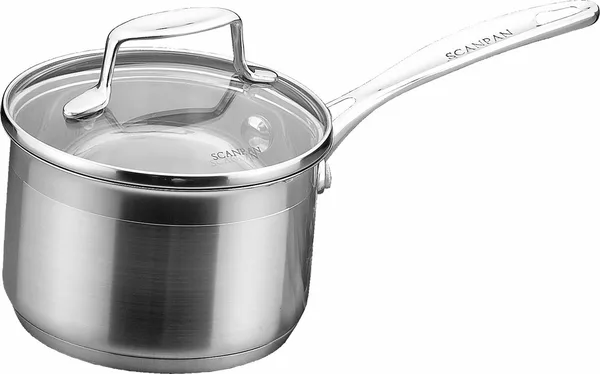 Scanpan Impact kastrull med lock 1,2 L, Rostfritt stål