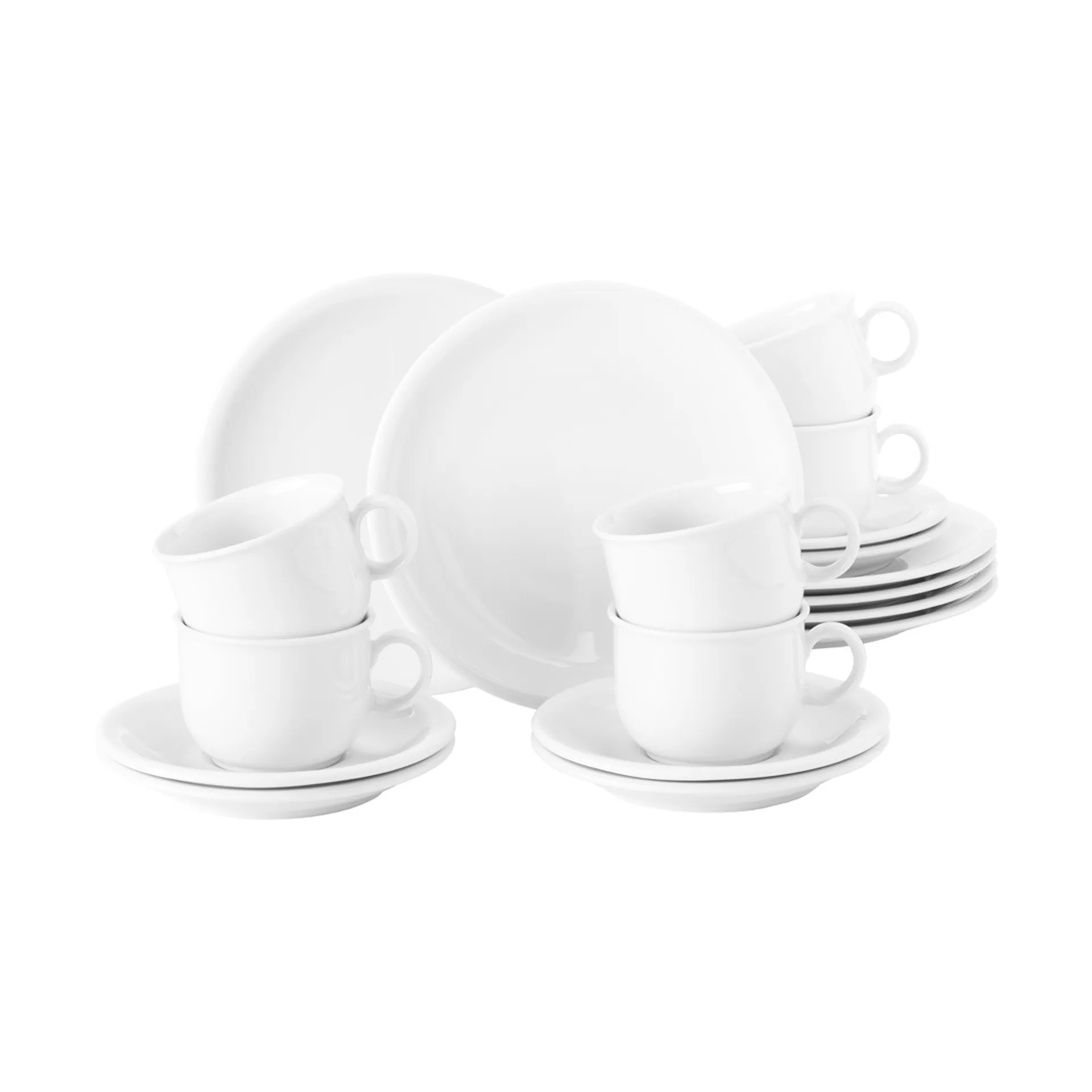 Seltmann Weiden Compact kaffeservice 18 dele Hvid