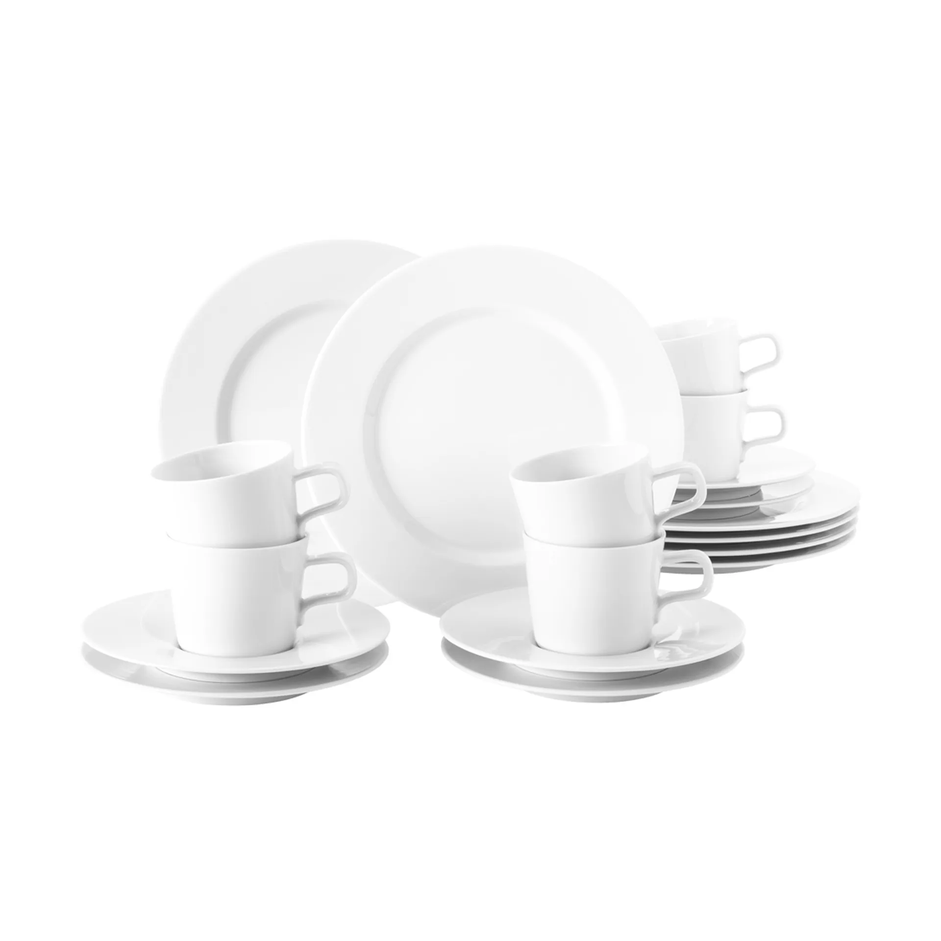 Seltmann Weiden No Limits kaffeservice 18 dele Hvid