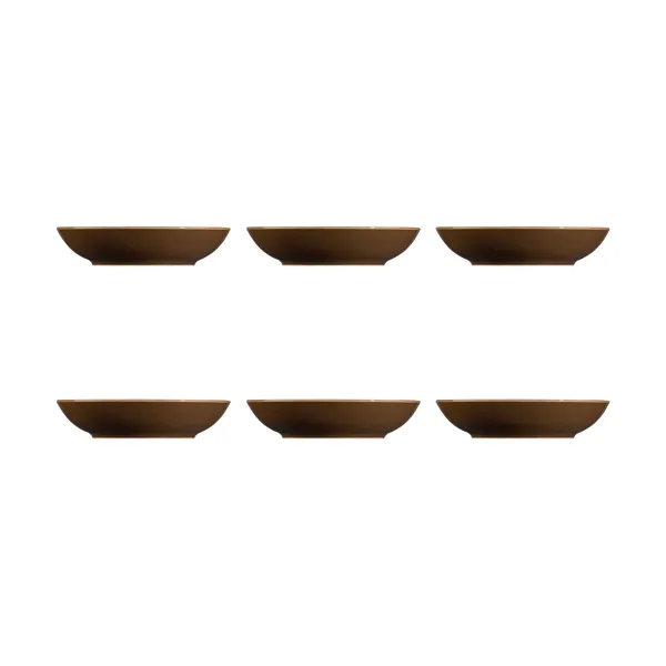 Terra djup tallrik Ø21,2 cm 6-pack, Earth
