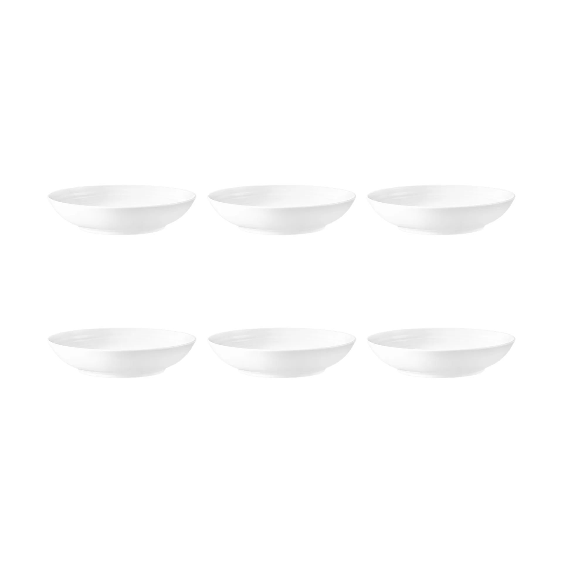 Seltmann Weiden Terra djup tallrik &Oslash;21,2 cm 6-pack Vit