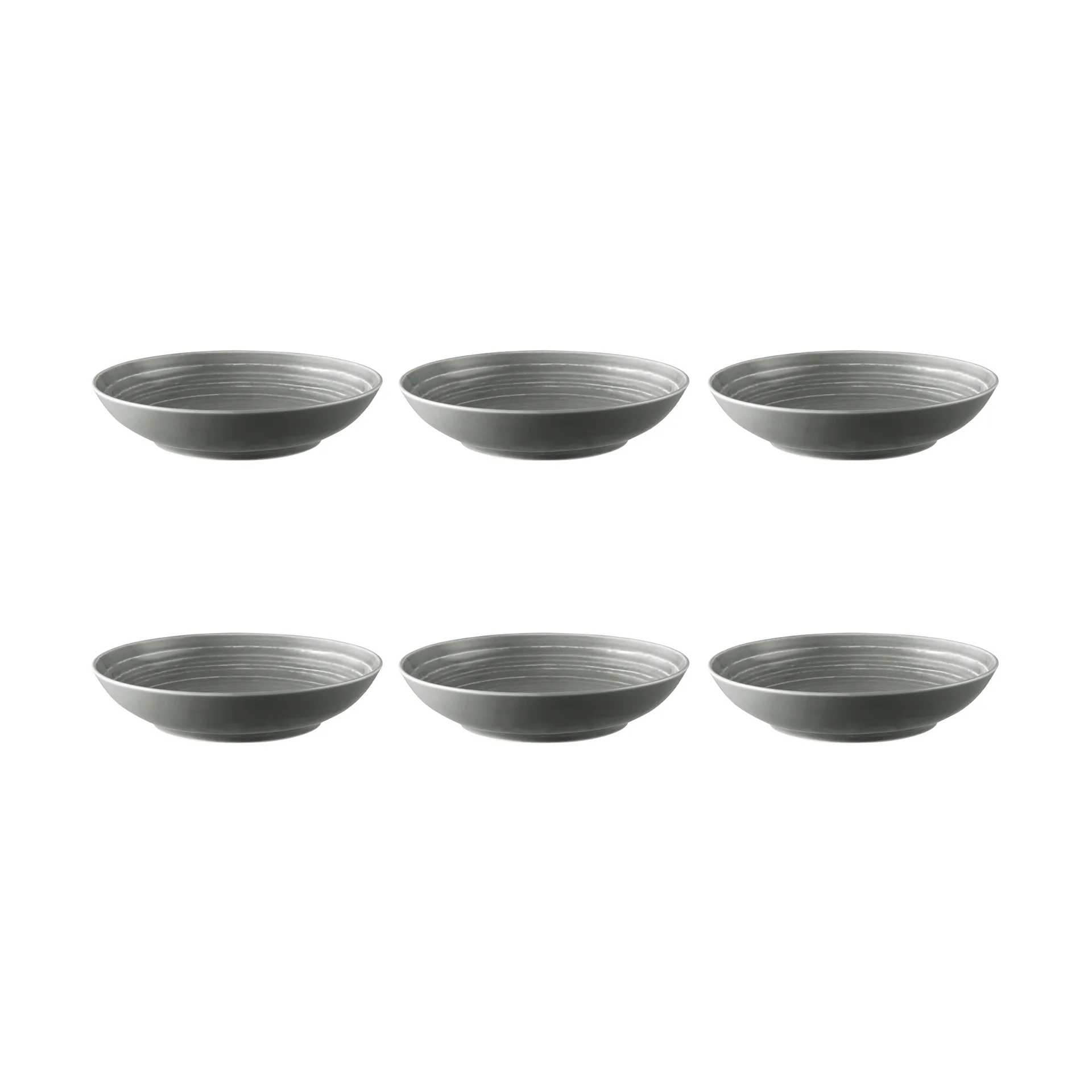 Seltmann Weiden Terra dyb tallerken Ø21,2 cm 6-pak Pearl Grey billede