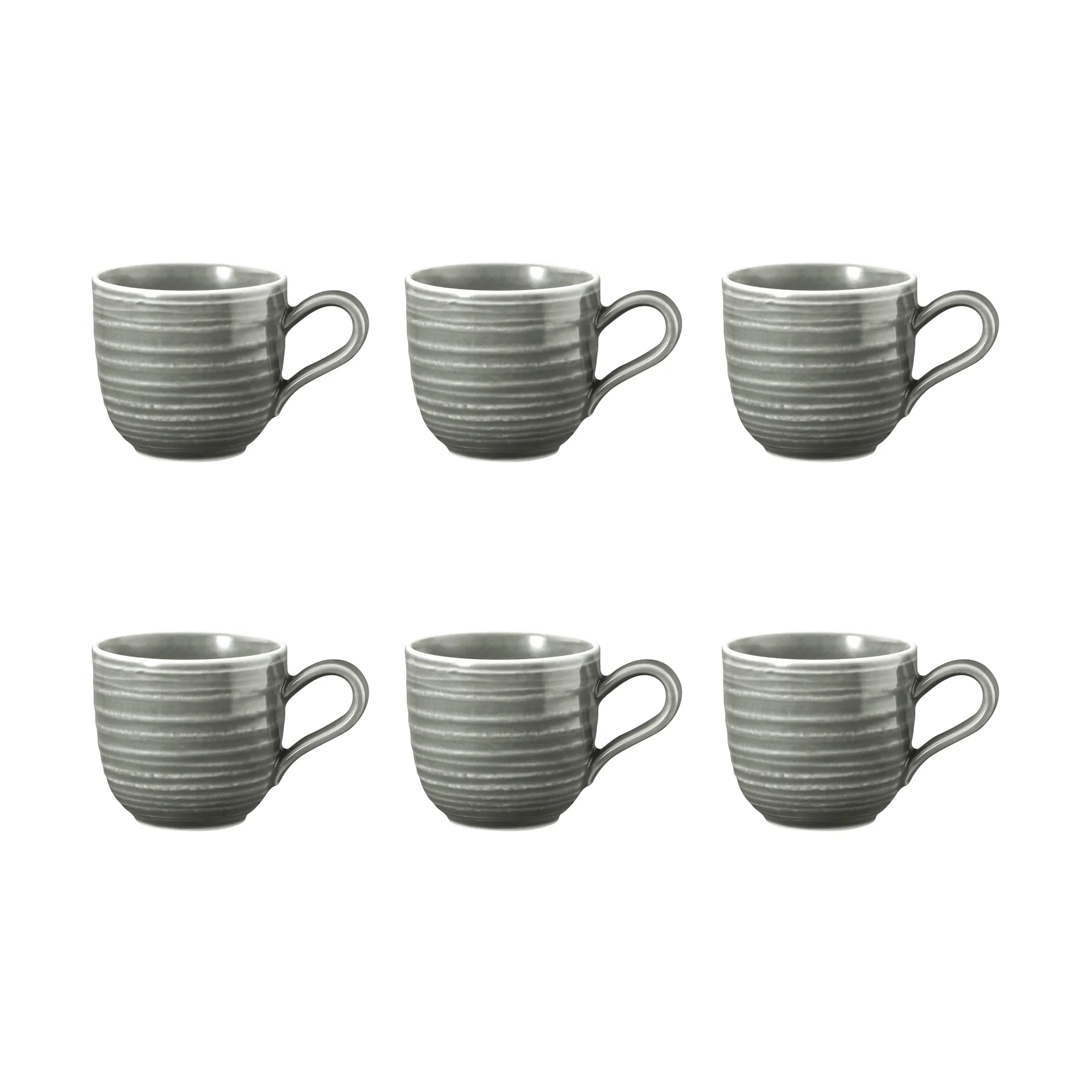 Seltmann Weiden Terra espressokop 9 cl 6-pak Pearl Grey