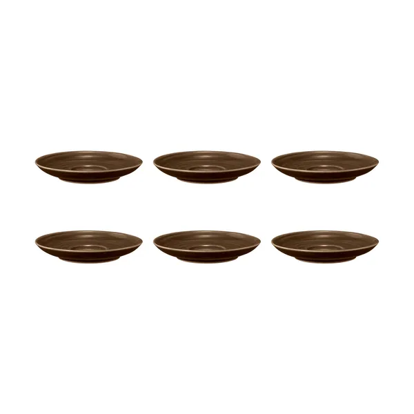 Terra kaffefat Ø12 cm 6-pack, Earth