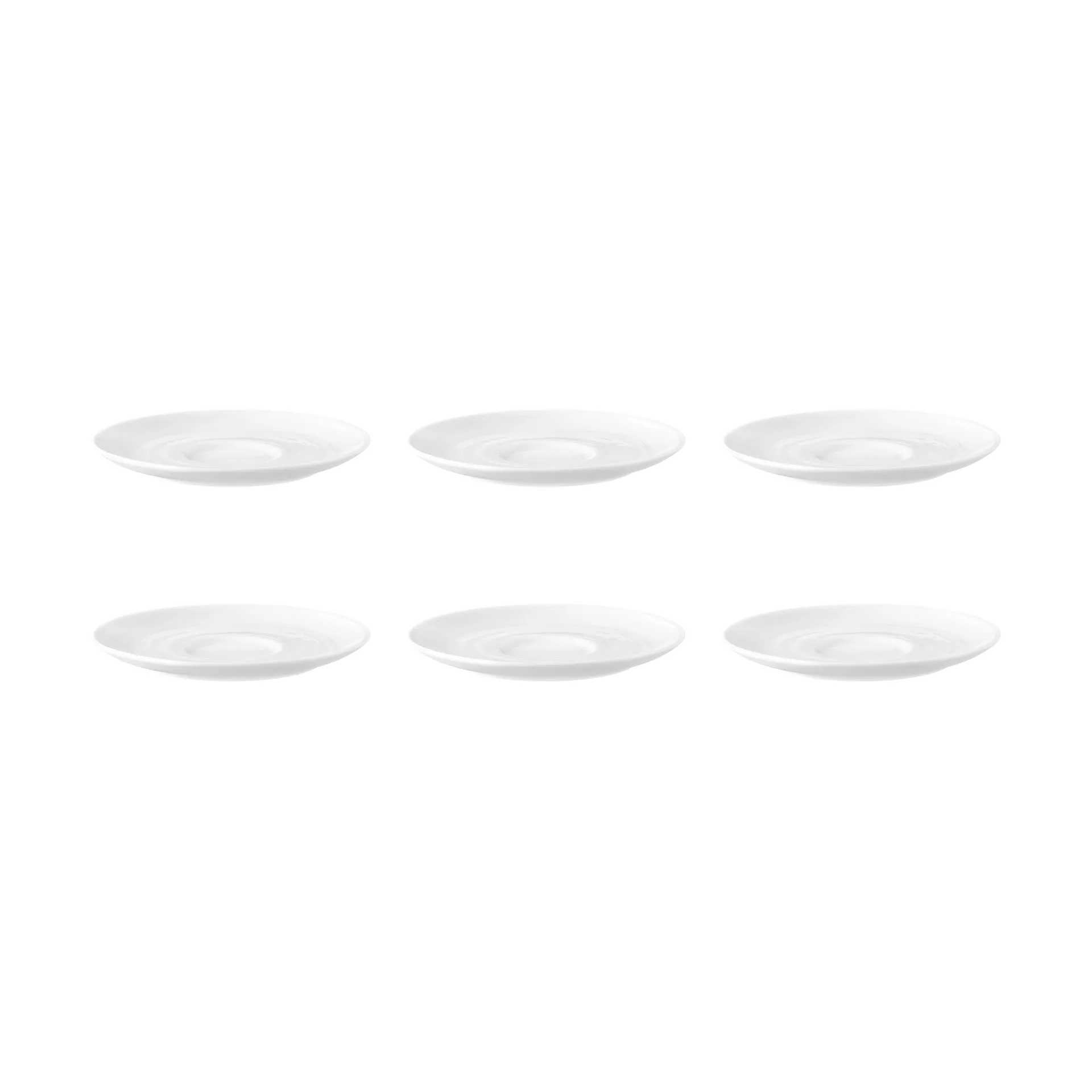 Seltmann Weiden Terra kaffeunderkop Ø16,1 cm 6-pak Hvid