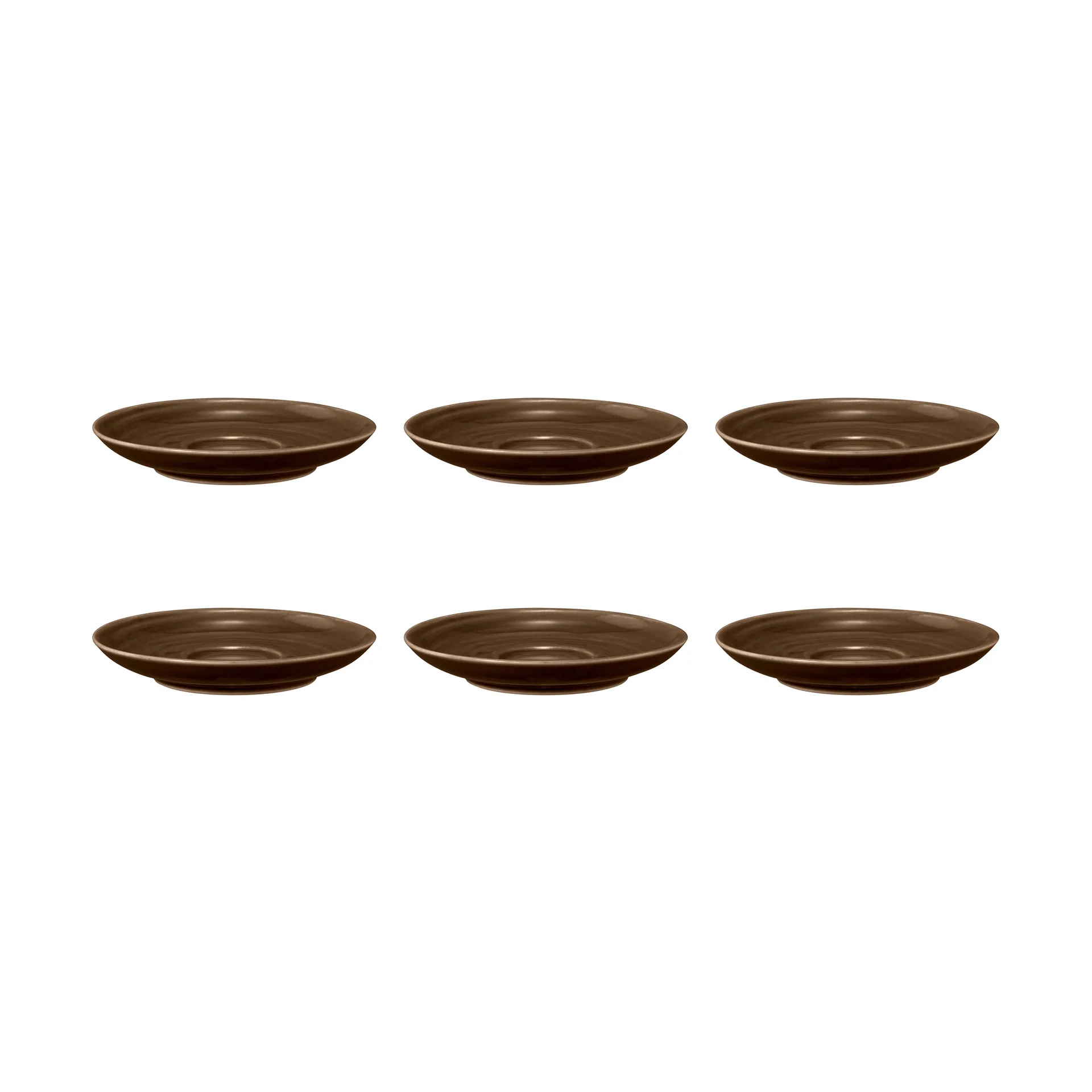 Seltmann Weiden Terra koffieschotel Ø12 cm 6-pack Earth Brown