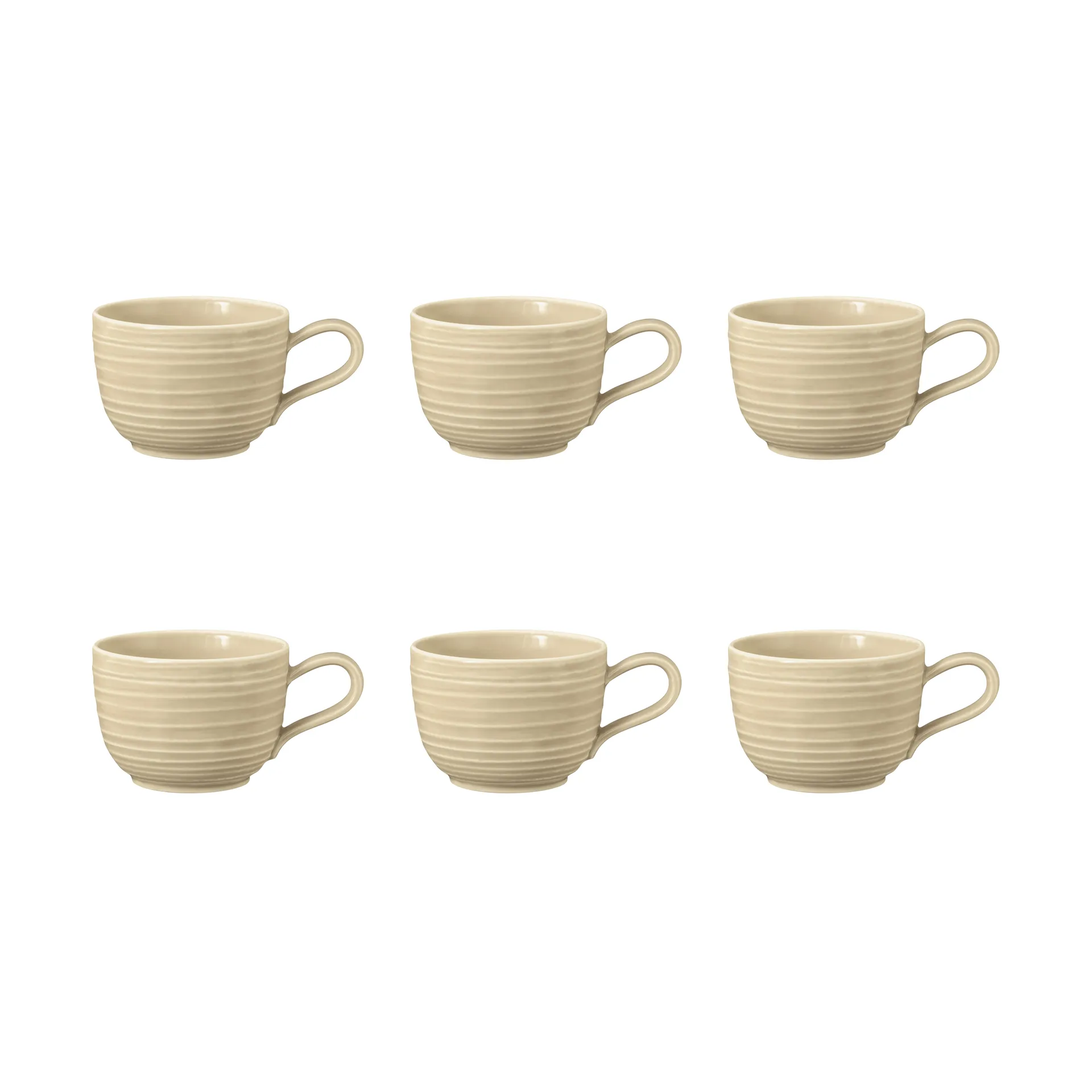 Seltmann Weiden Terra kopp 20 cl 6-pack Sand Beige